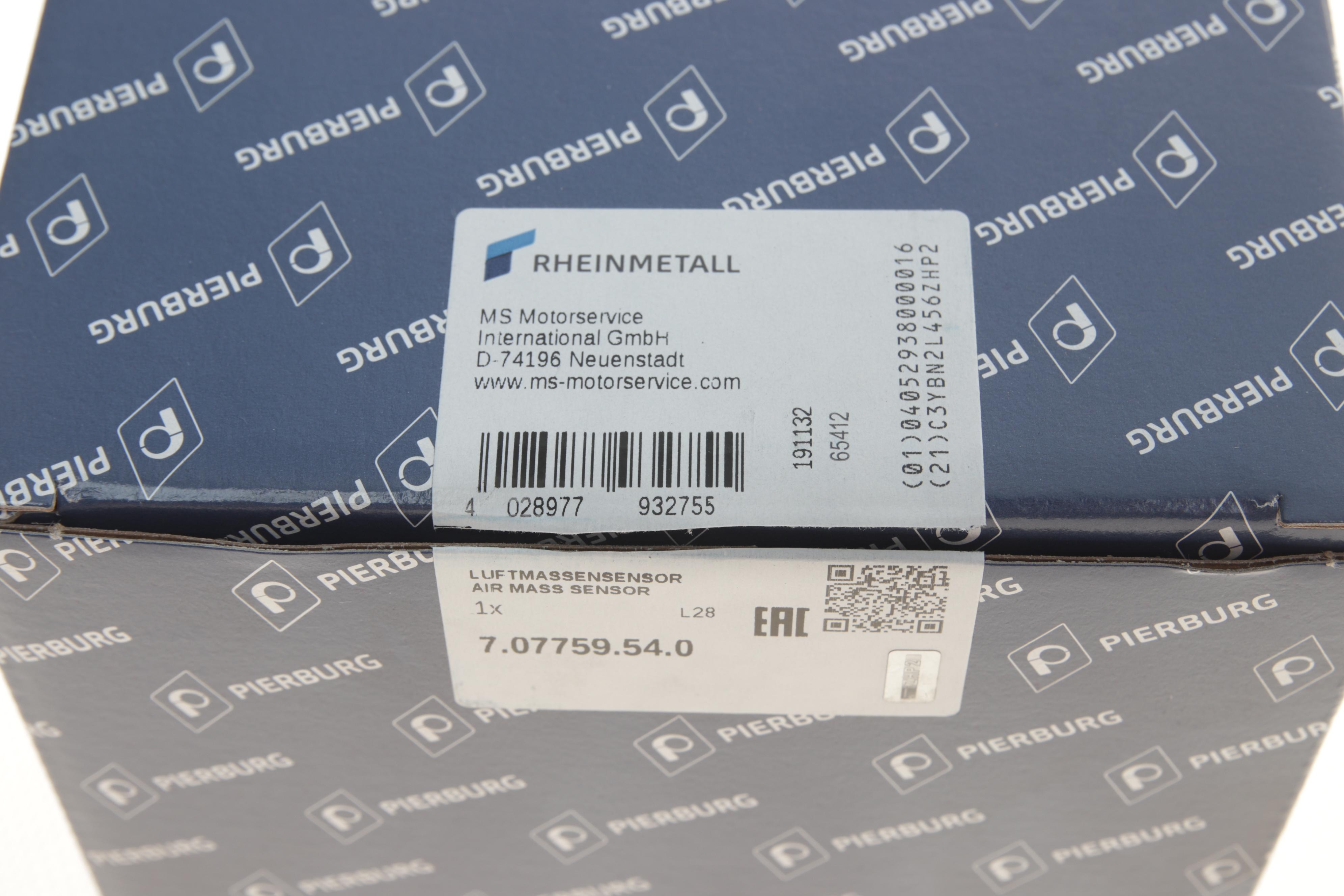 Витратомір повітря Renault Master 2.3dCi 10-