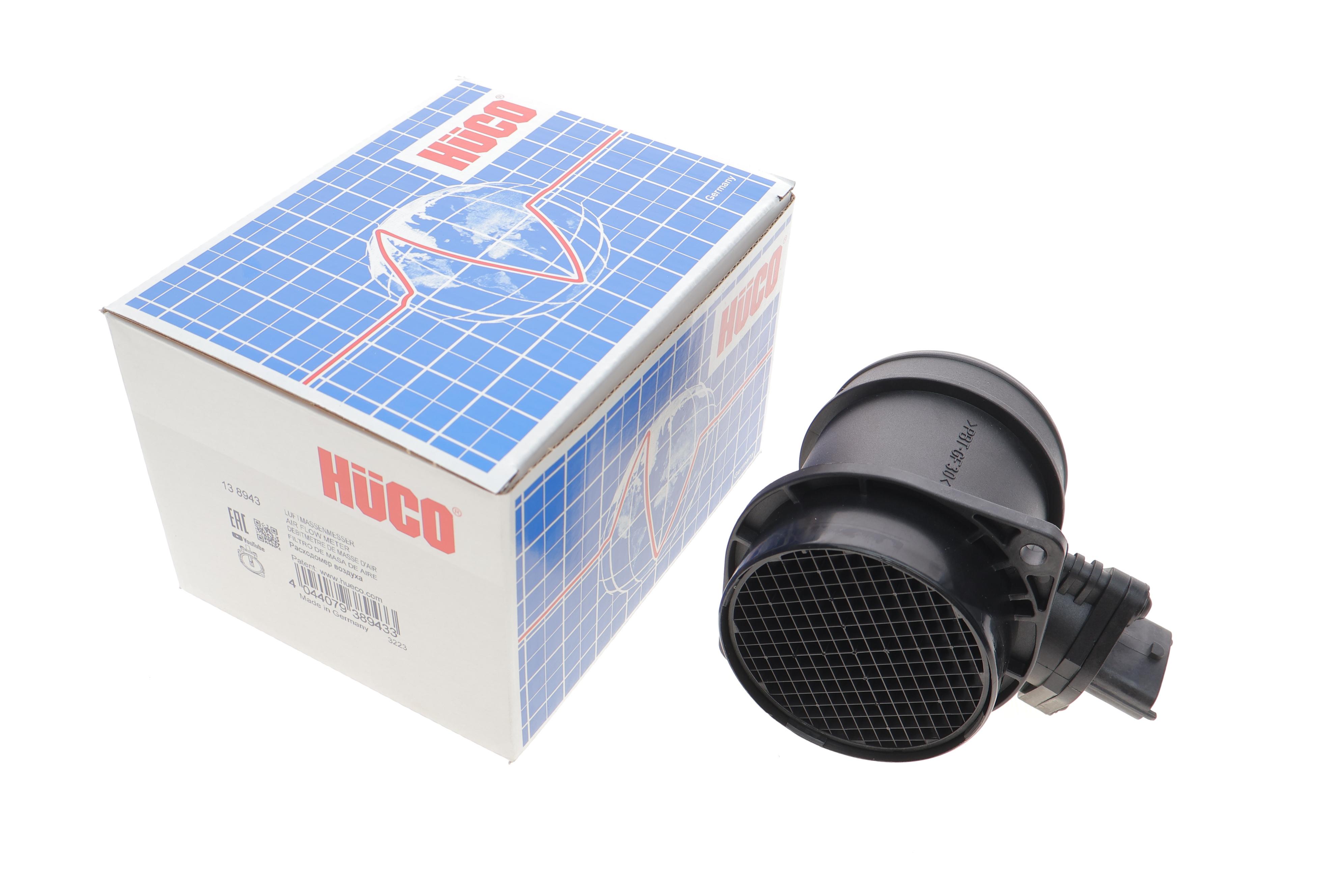 Витратомір повітря Ford Mondeo/Volvo V50 2.5 04-15 (HÜCO)