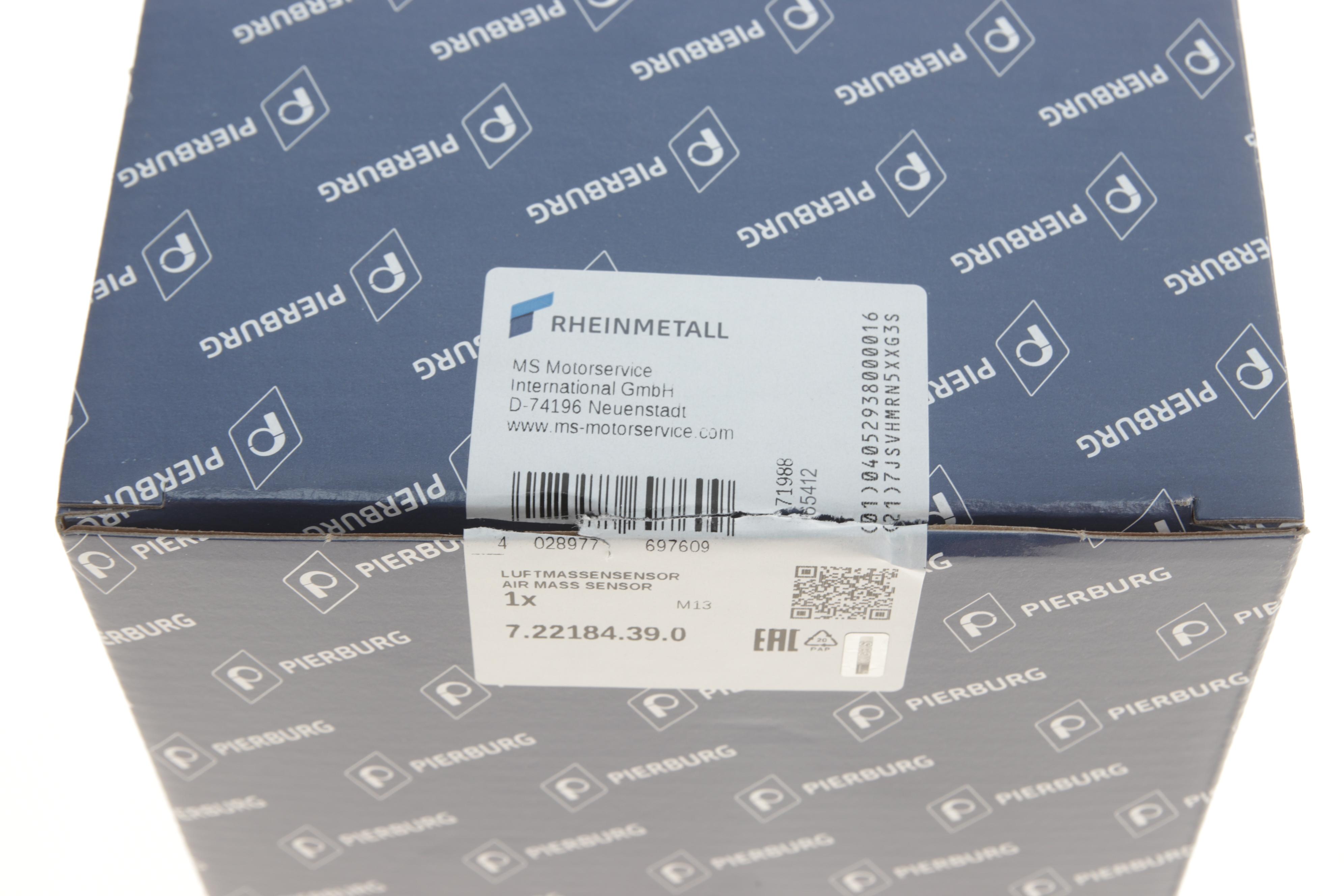 Витратомір повітря Audi A4/A6/Q7/VW Touareg 3.0 TDI V6 02-18