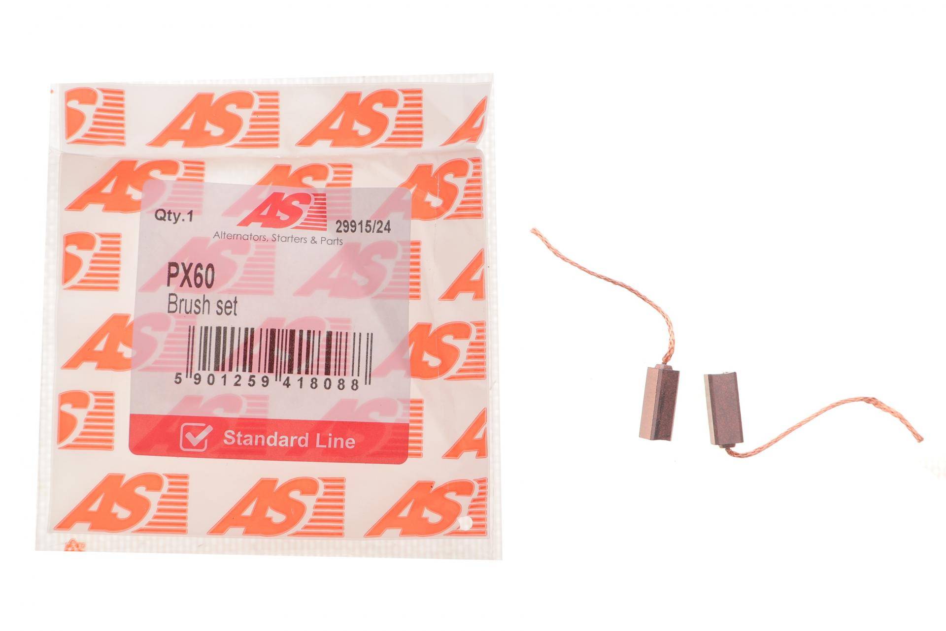 Щітки генератора BMW 3 (E46) 98-05 (6,3x4,4x15.4)