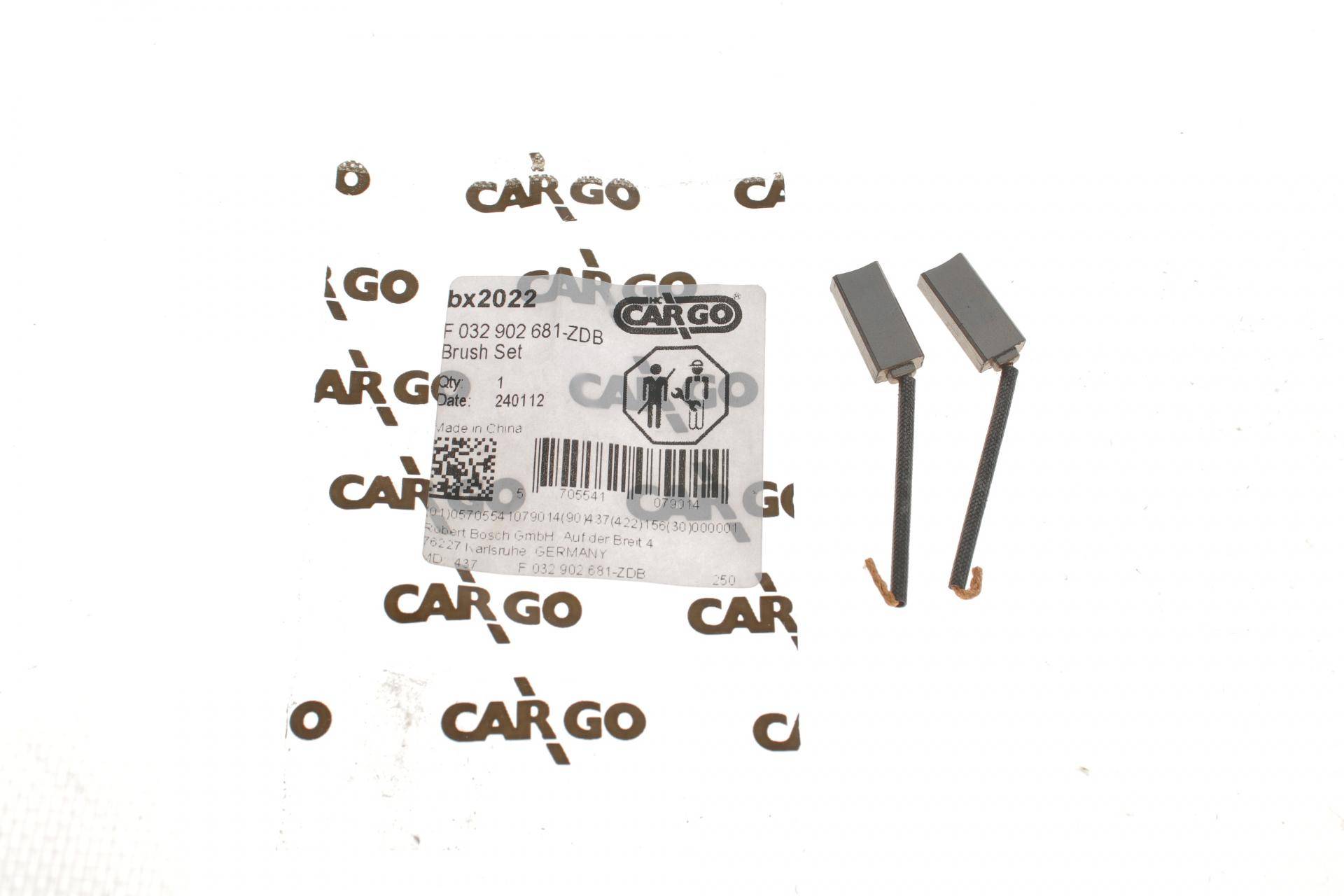 Щітки генератора (14/28V) (5x8x19.50x47) (вугільні) = BX2022