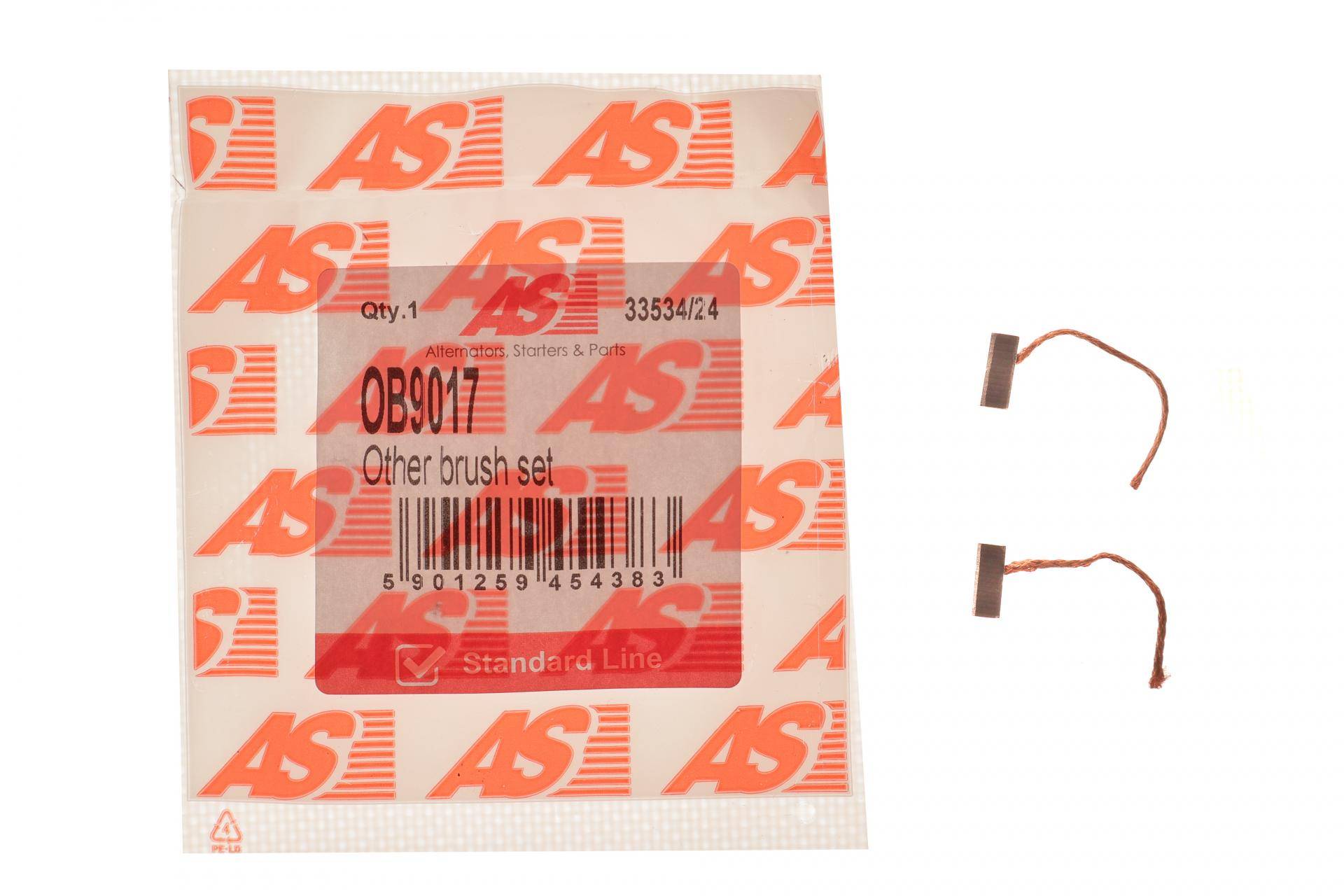 Щітки генератора (6/12/24V) (4x10.2x44.5) (вугільні)