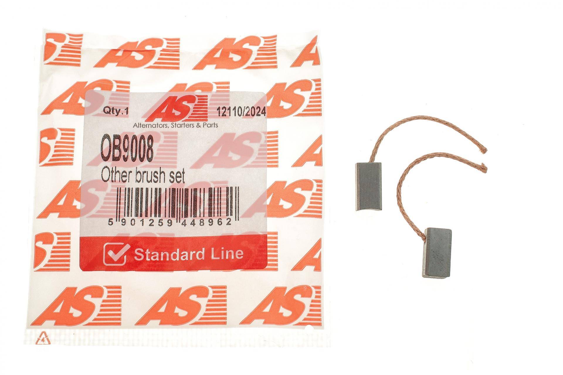 Щітки генератора (6/12/24V) (8x15x53.6) (вугільні)