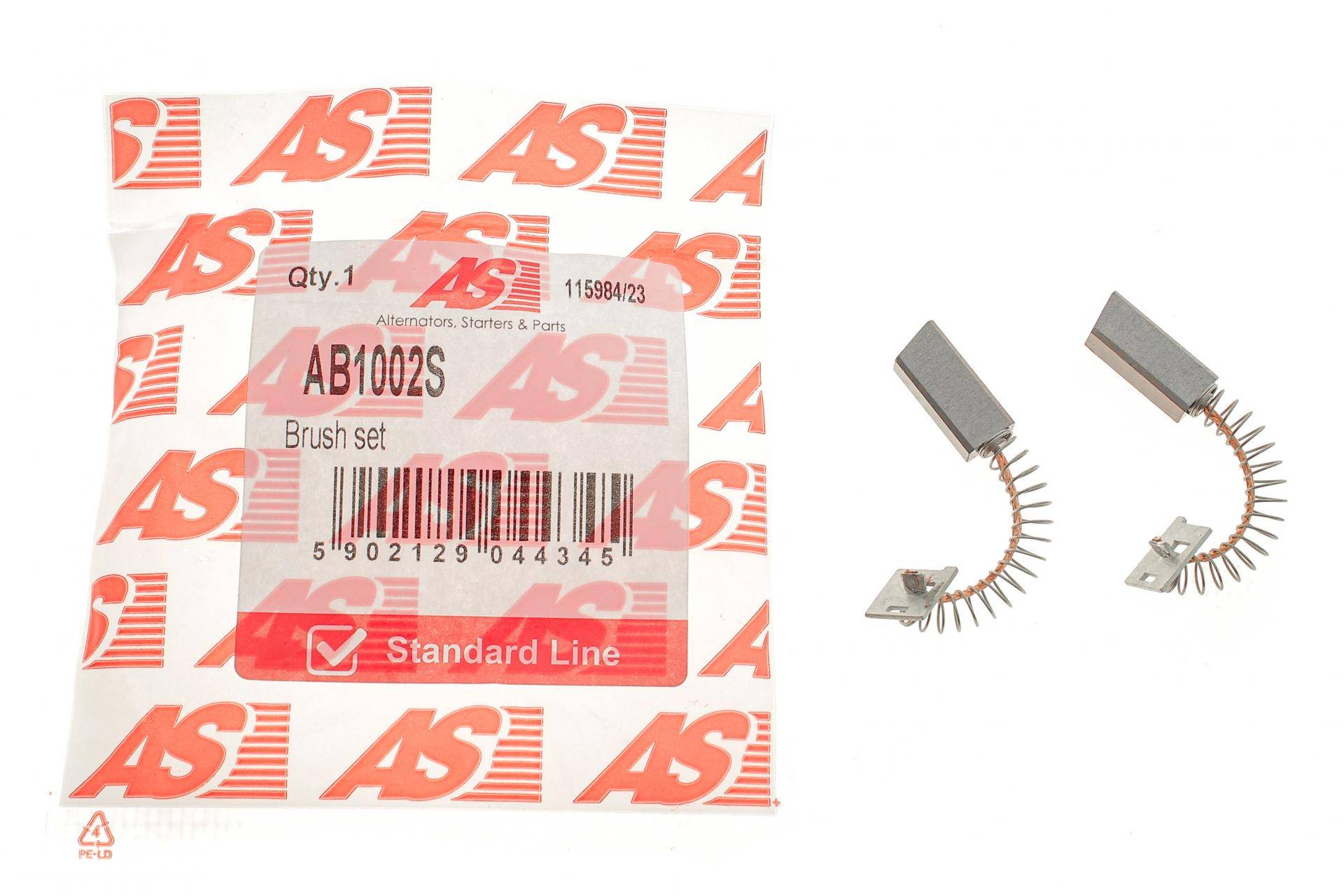 Щітки генератора (12V) (4.5x8x20) (вугільні)