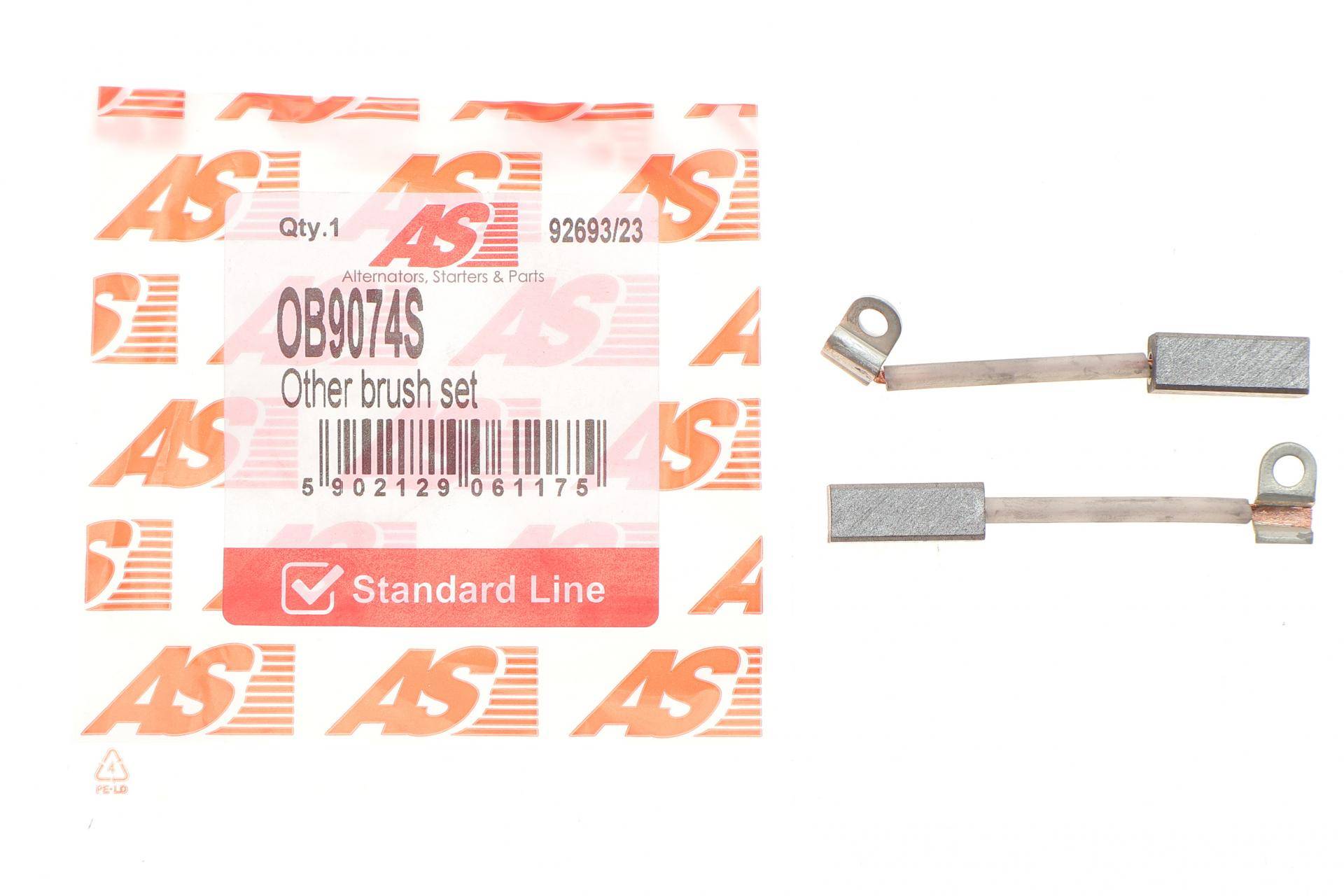 Щітки генератора (6/12/24V) (8x21.1x44) (вугільні)