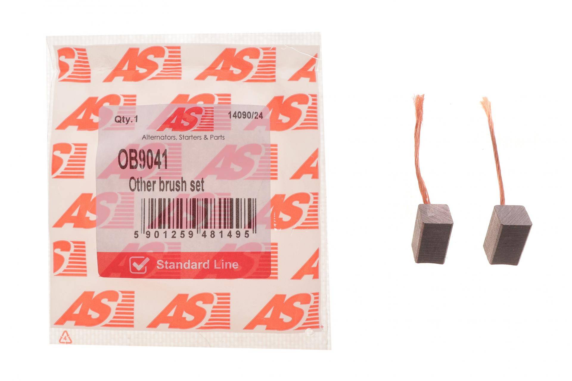 Щітки генератора (6/12/24V) (10x18x43) (вугільні)