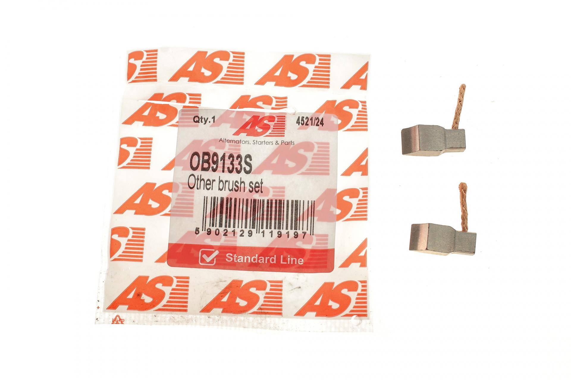 Щітки генератора (6/12/24V) (9.7x23x20) (вугільні)