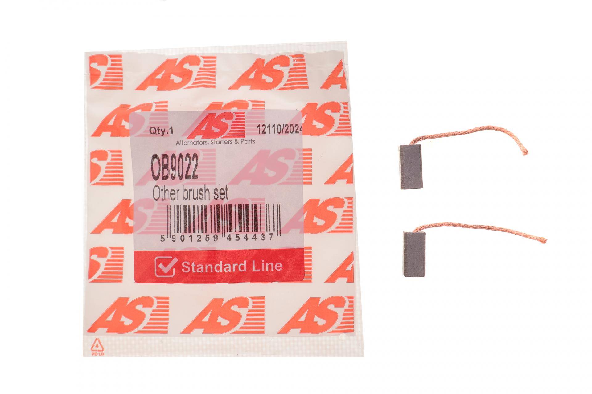 Щітки генератора (6/12/24V) (7.3x15.2x42.9) (вугільні)