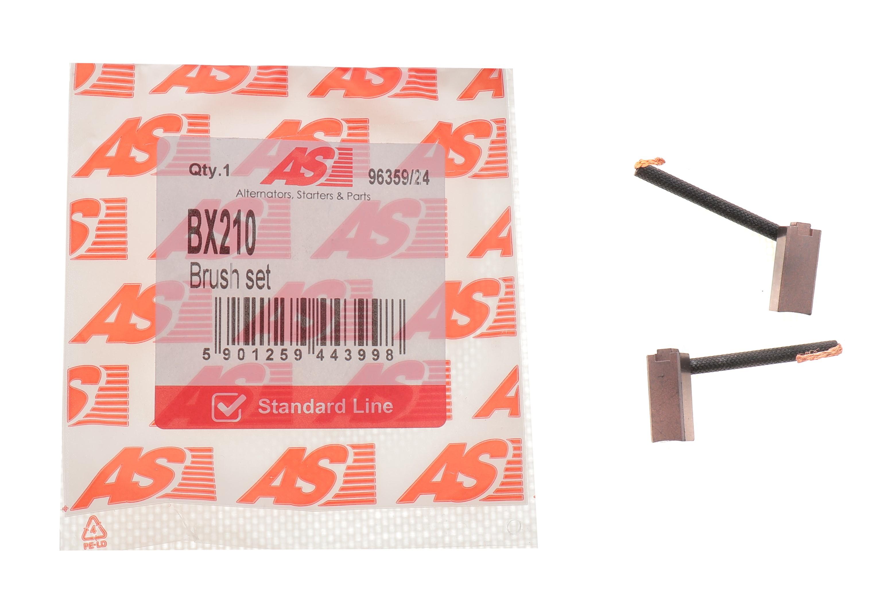 Щітки генератора (24V) (5x8x19.4) (вугільні)