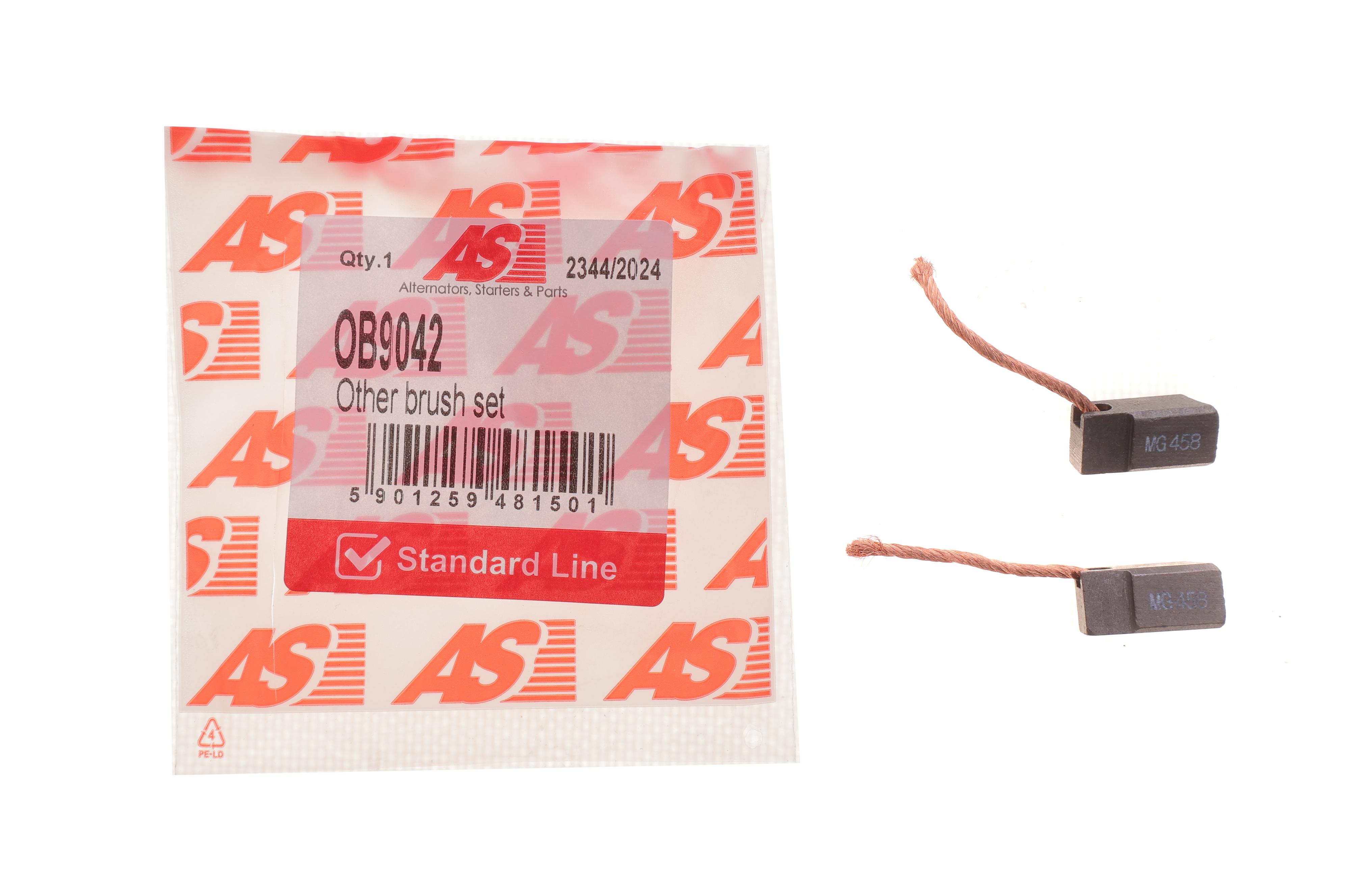 Щітки генератора (6/12/24V) (10x20.6x37) (вугільні)