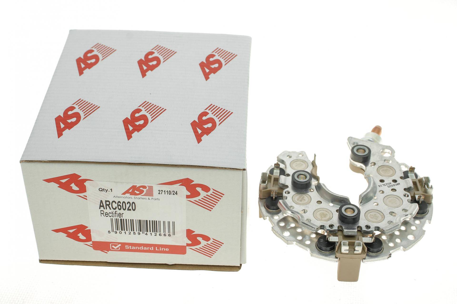 Міст генератора діодний Ford Focus II/Volvo S40 II/V50 1.6D/2.0D 04-12