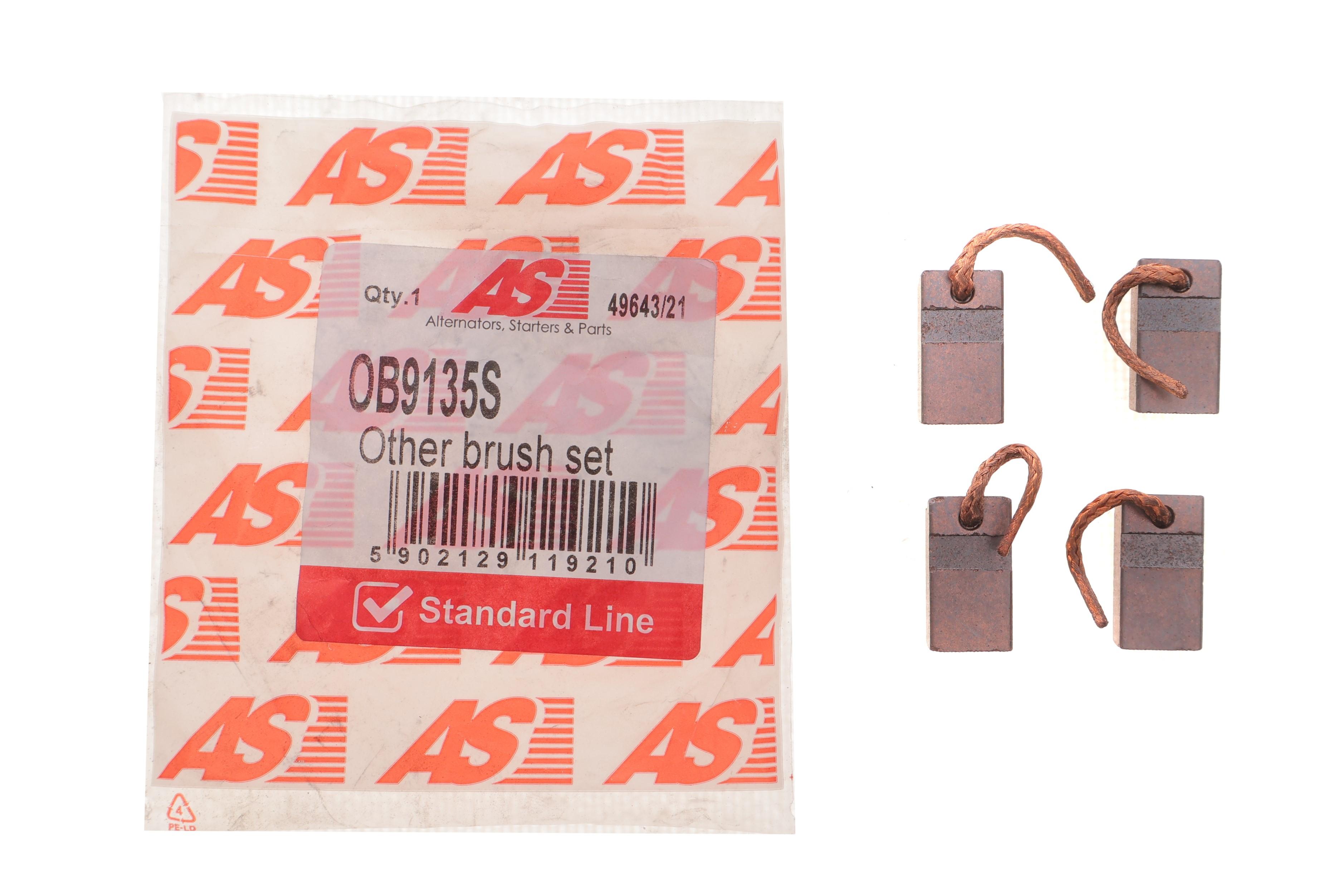 Щітки генератора (6/12/24V) (4.5x23x32.5) (вугільні)