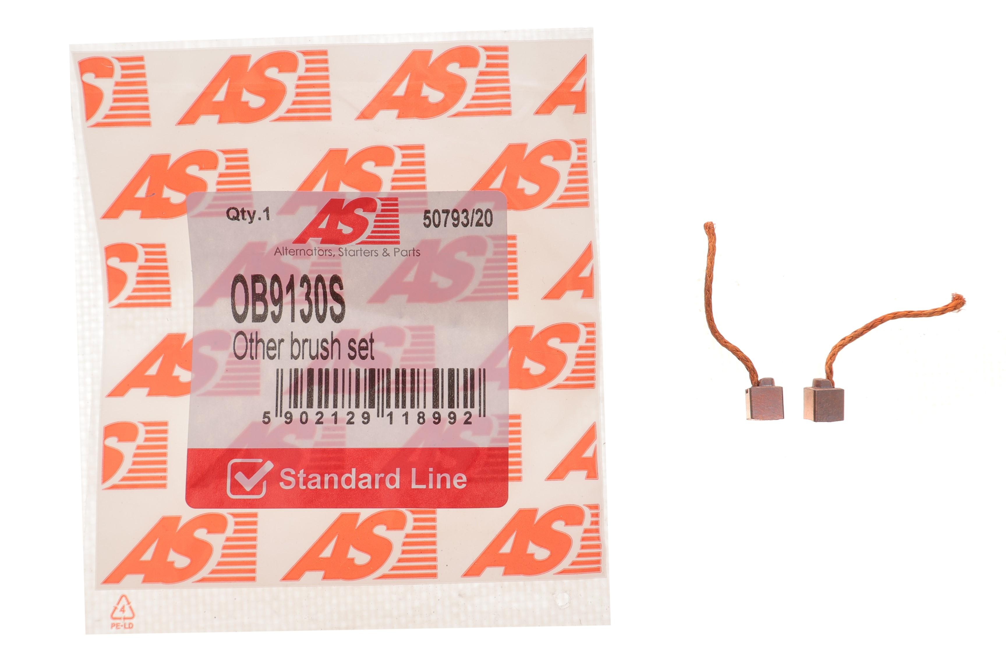 Щітки генератора (12V) (4.6x6.5x35) (вугільні)