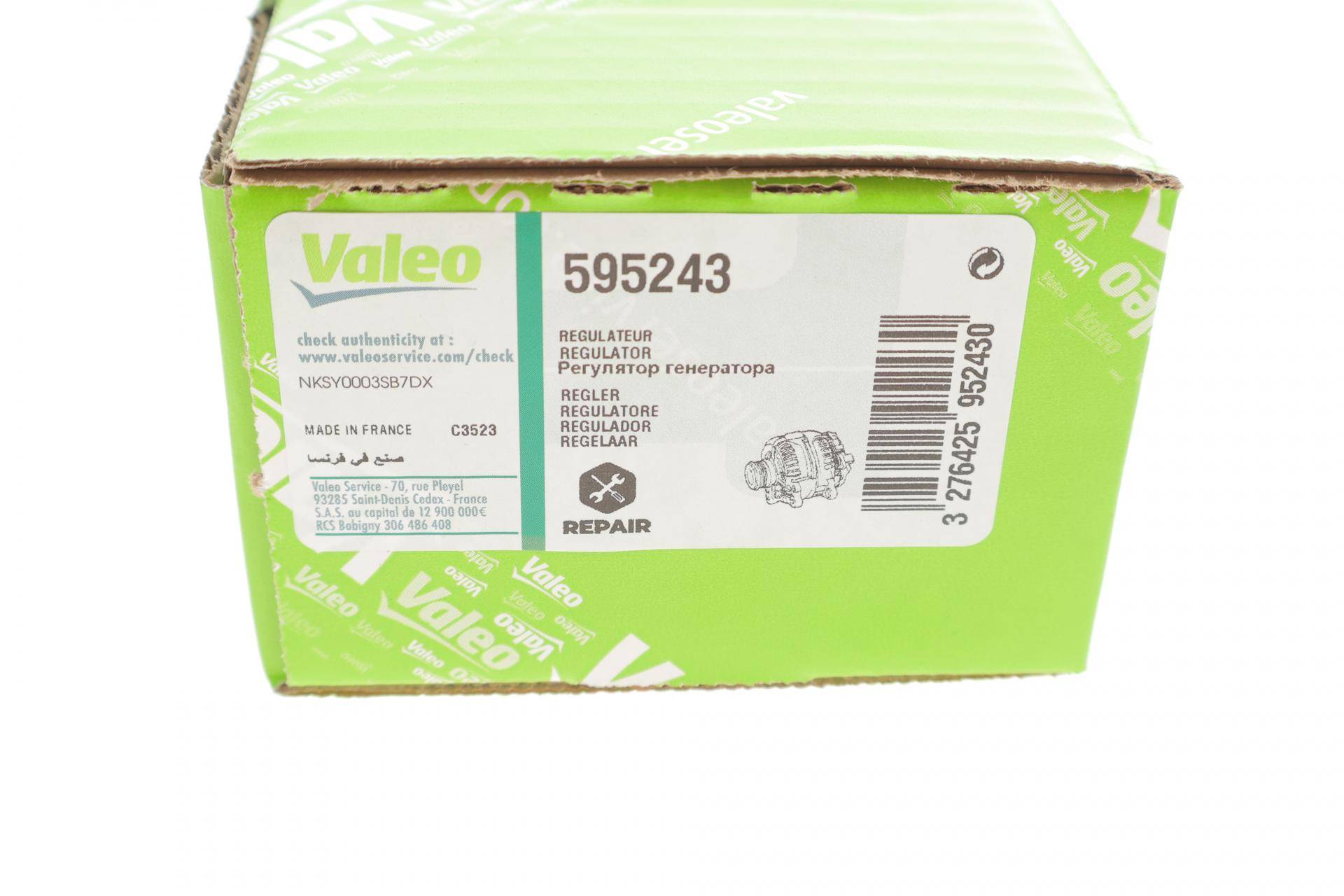 Реле генератора MB Sprinter 3.0CDI (тип Valeo) 1 контакт