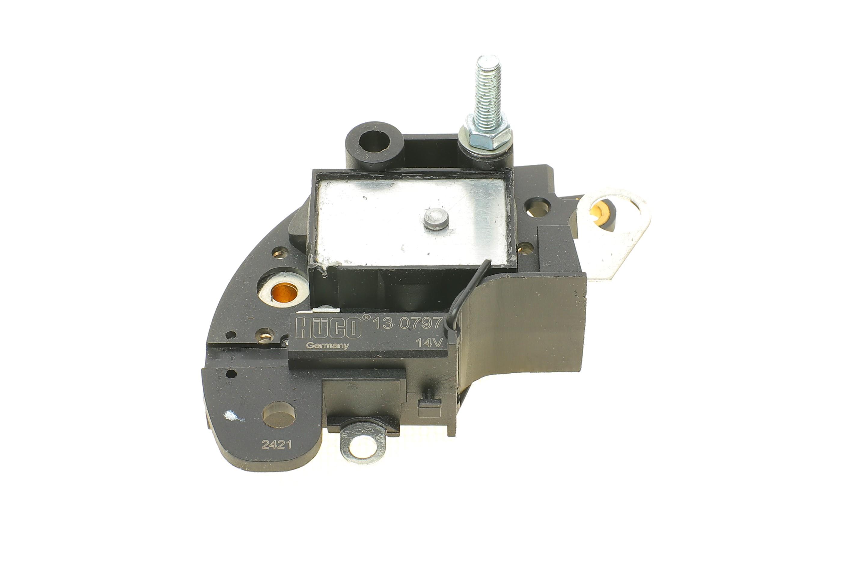 Реле генератора (14V) Fiat Doblo 1.2/1.9TD 01- (HÜCO)