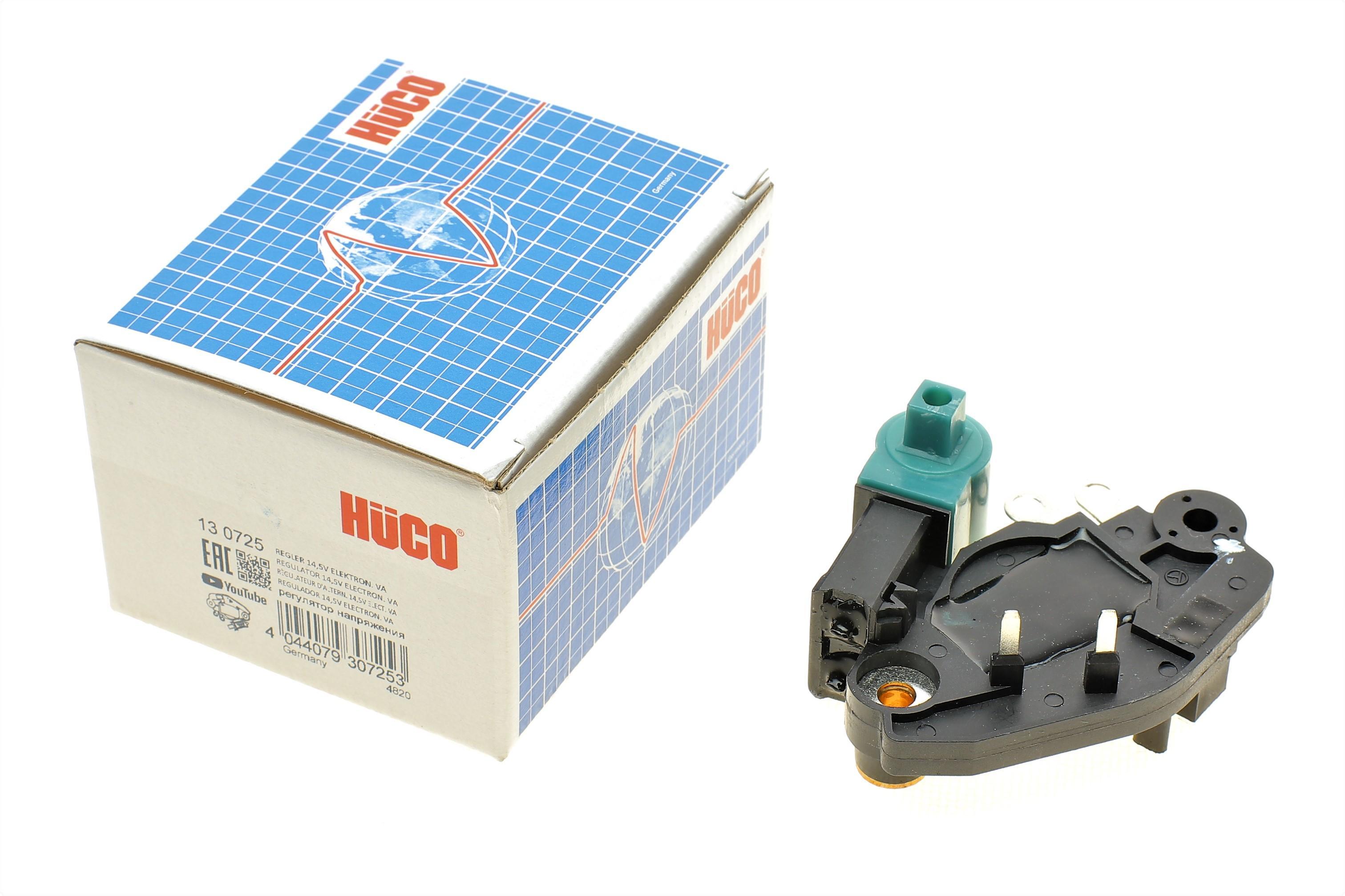 Реле генератора (14V) MB A-class (W168) 98-04 (OM668) (HÜCO)