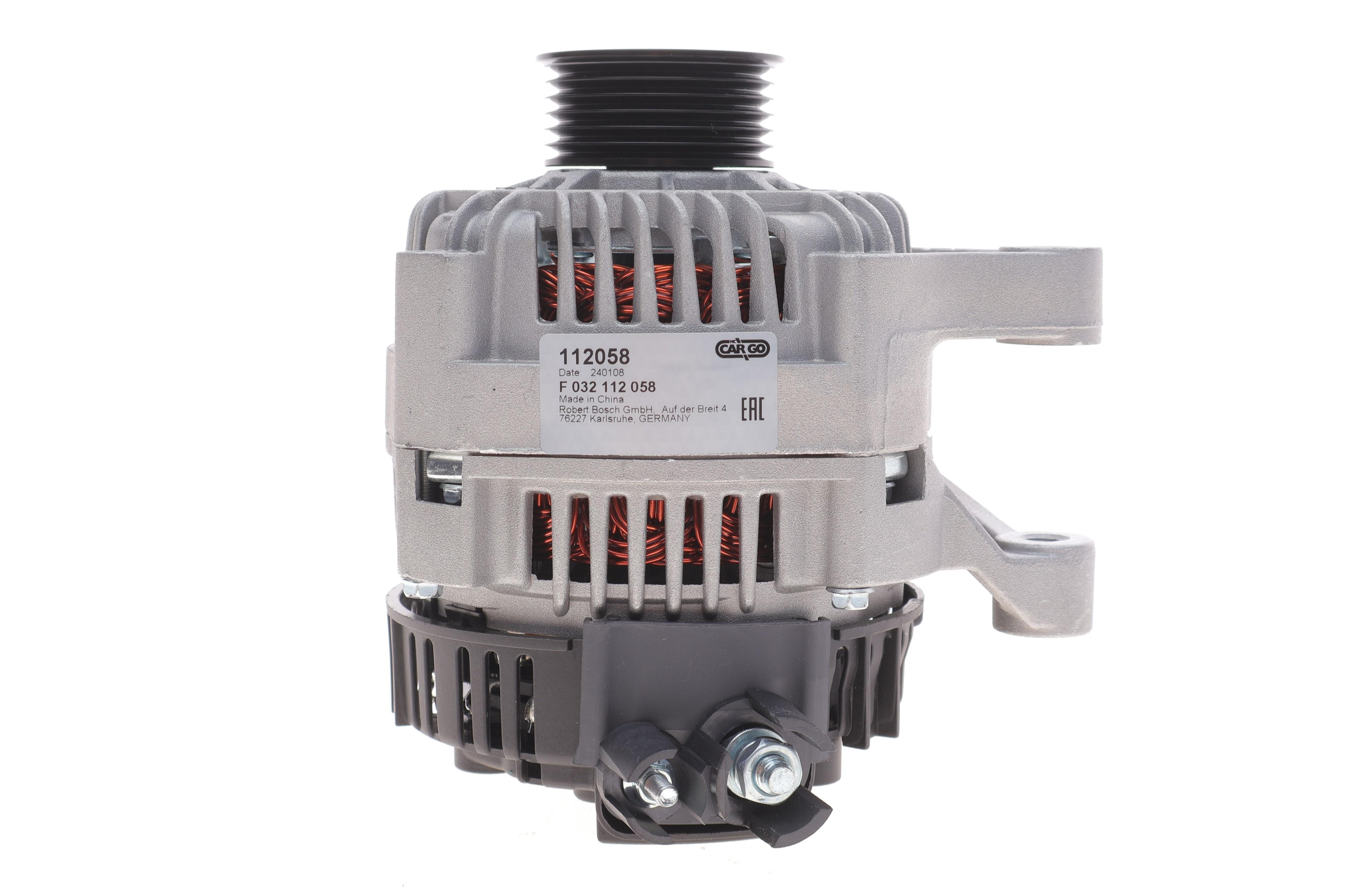 Генератор Citroen Berlingo 1.9D/2.0 HDI 98-06/Fiat Scudo 1.9D 98-06 (14V/70A) = 112058