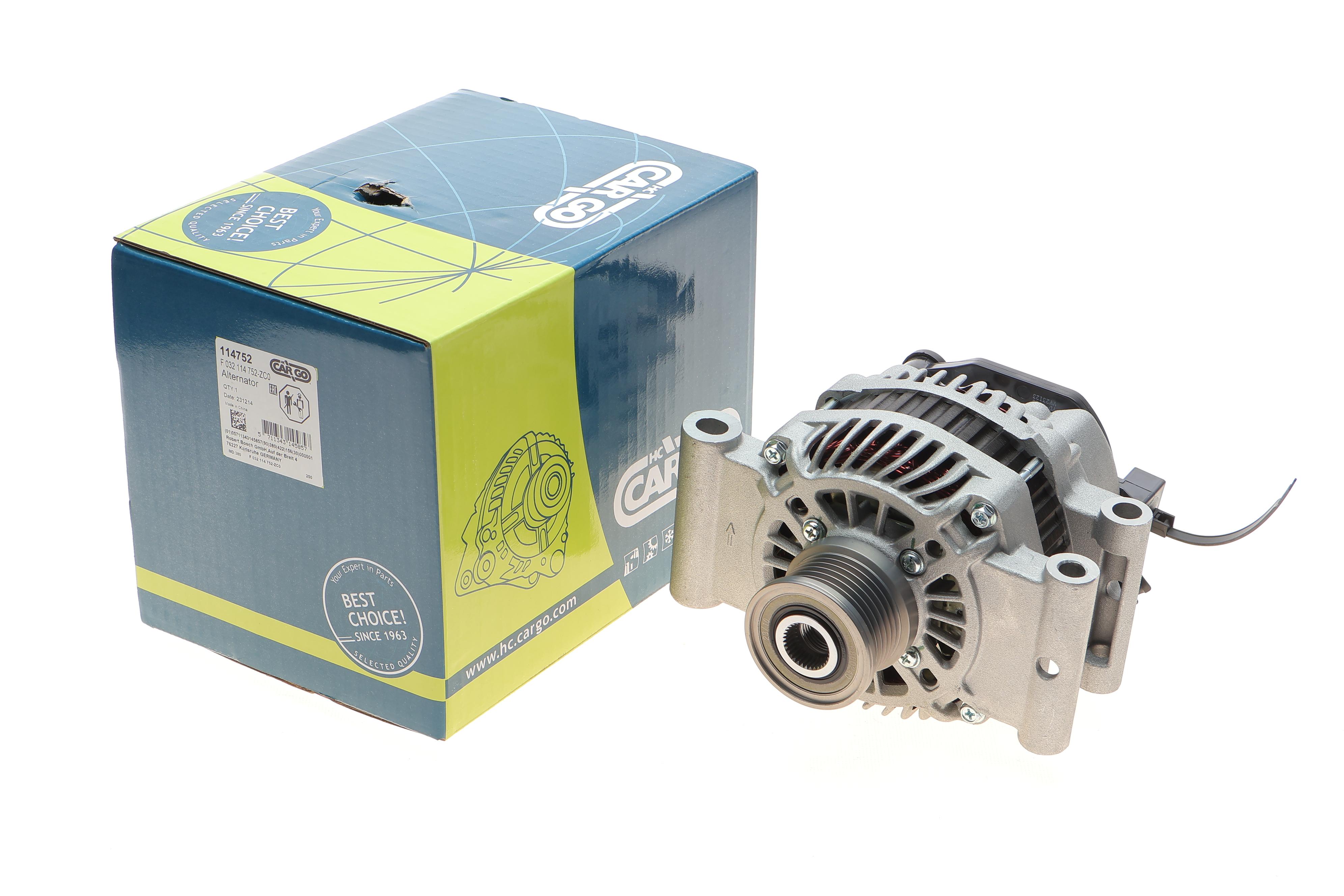 Генератор Citroen Berlingo/Peugeot Partner 1.6 VTi 09- (14V/80A) = 114752