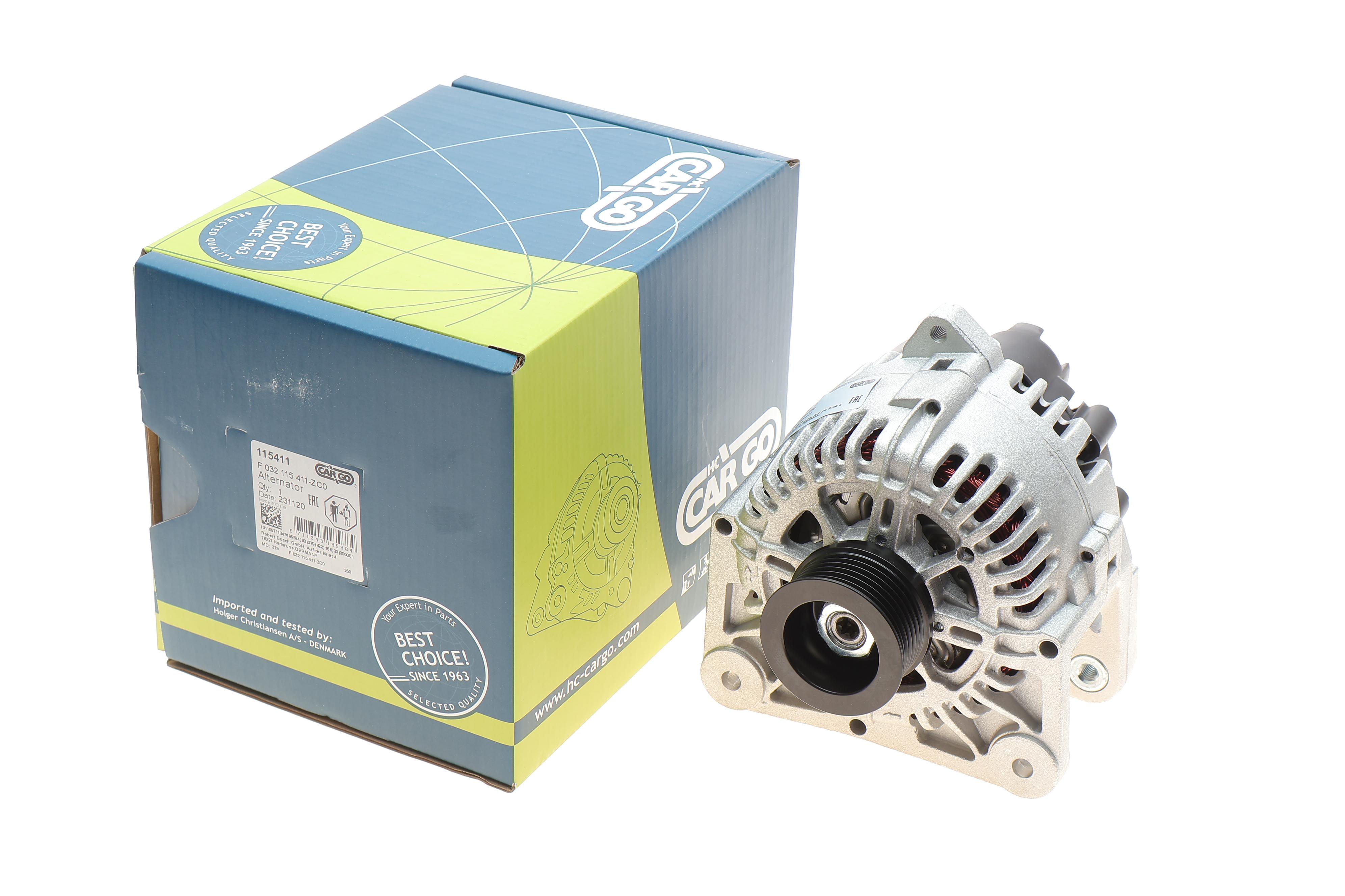 Генератор Renault Kangoo 08-/Megane II 1.6 16V 07-09 (14V/110A) (K4M) = 115411