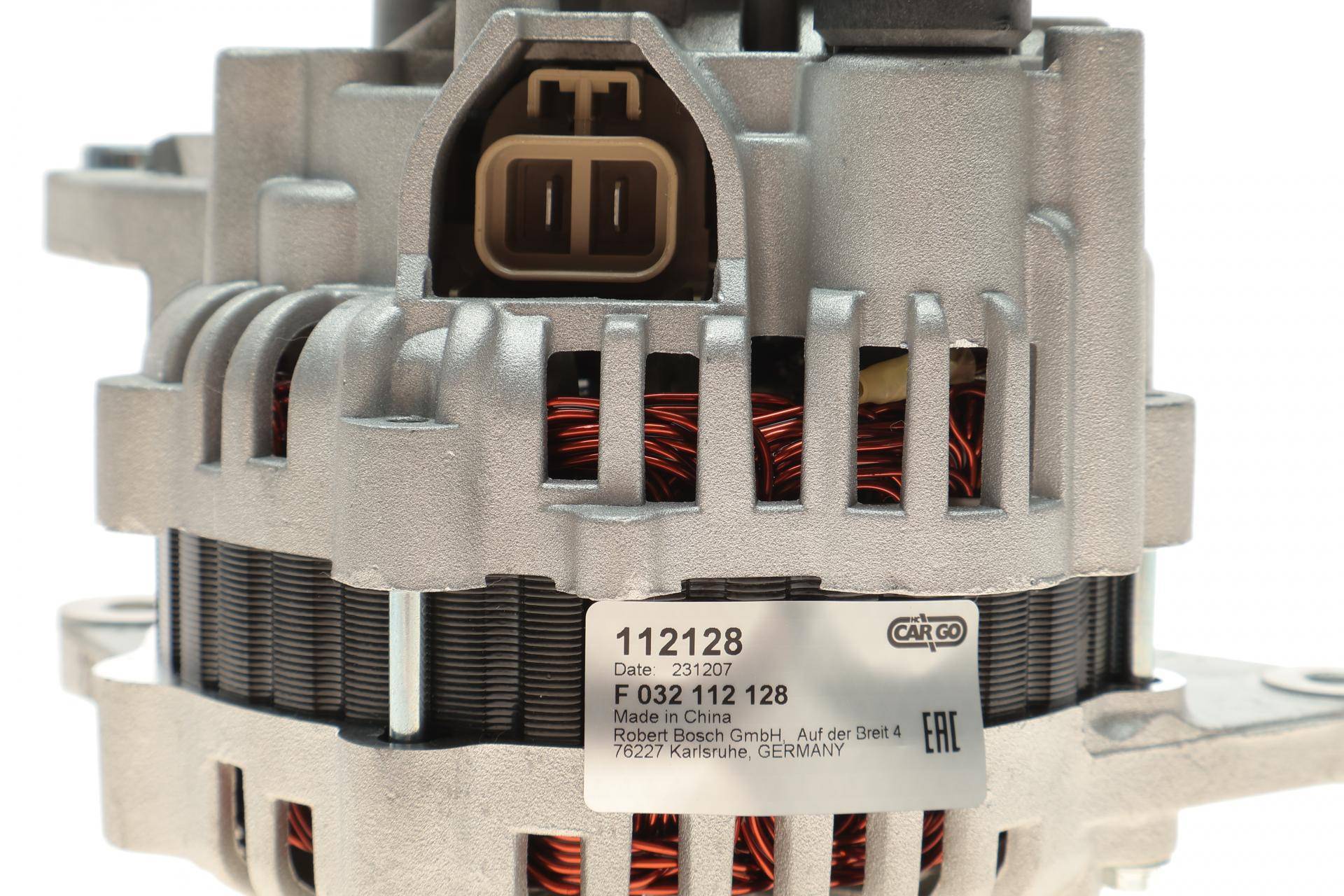 Генератор Mitsubishi Pajero 2.5 TD 90-00 (14V/75A) (з вакуумним насосом) = 112128