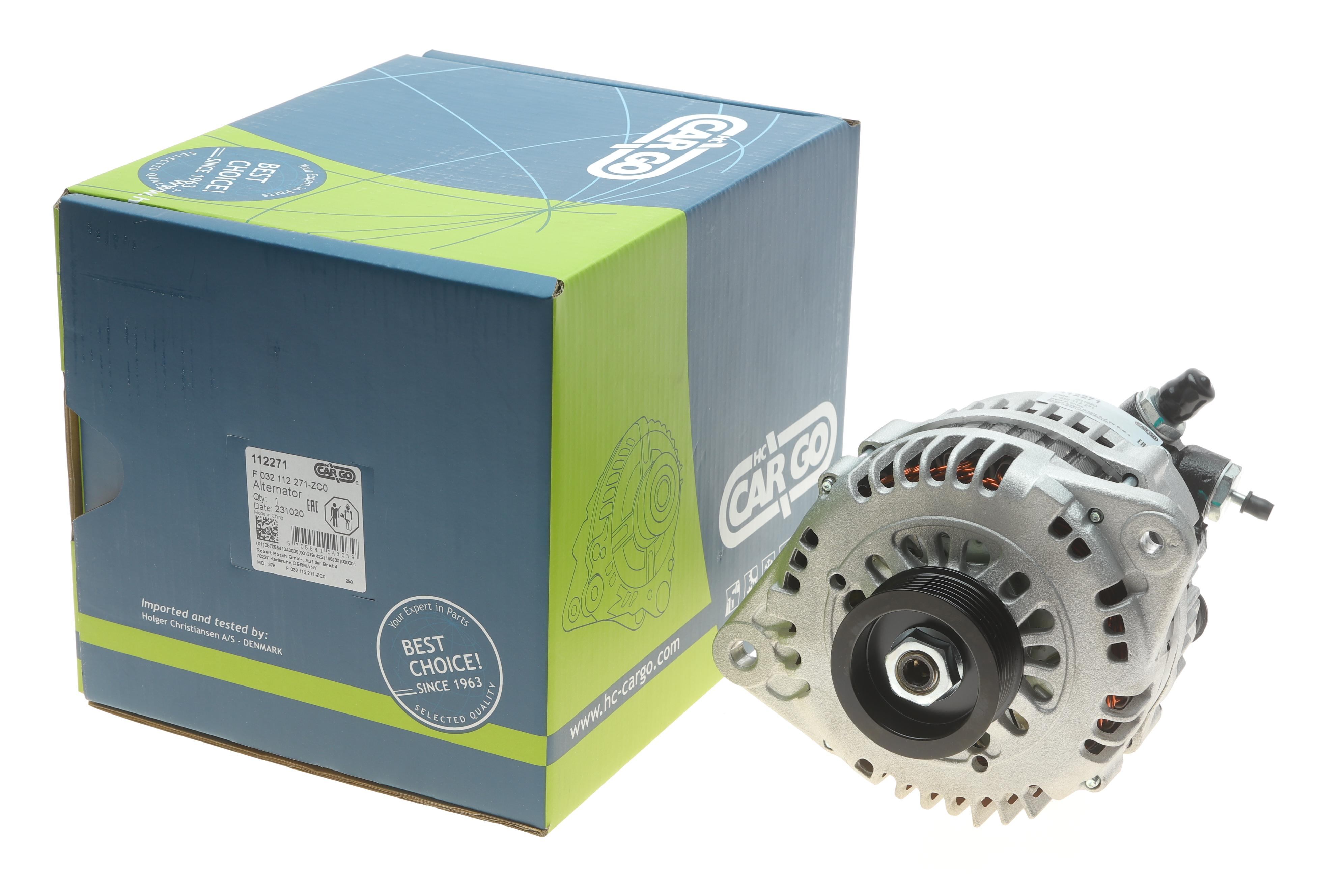 Генератор Opel Astra G/Combo/Corsa C 1.7DI/TDI/CDTI 00-09 (14V/100A) (з вакуумним насосом) = 112271