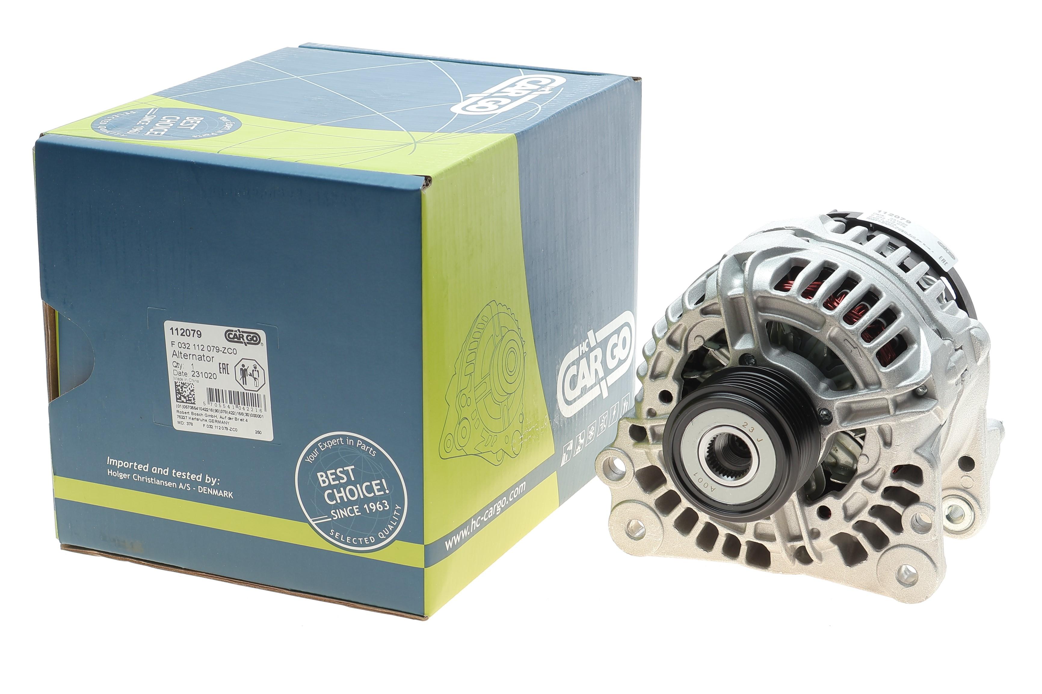 Генератор Audi A3/A4/Skoda Fabia/Octavia/VW Caddy/Golf 1.9TDI-2.5TDI/1.8-3.2 96- (12V/90A) = 112079