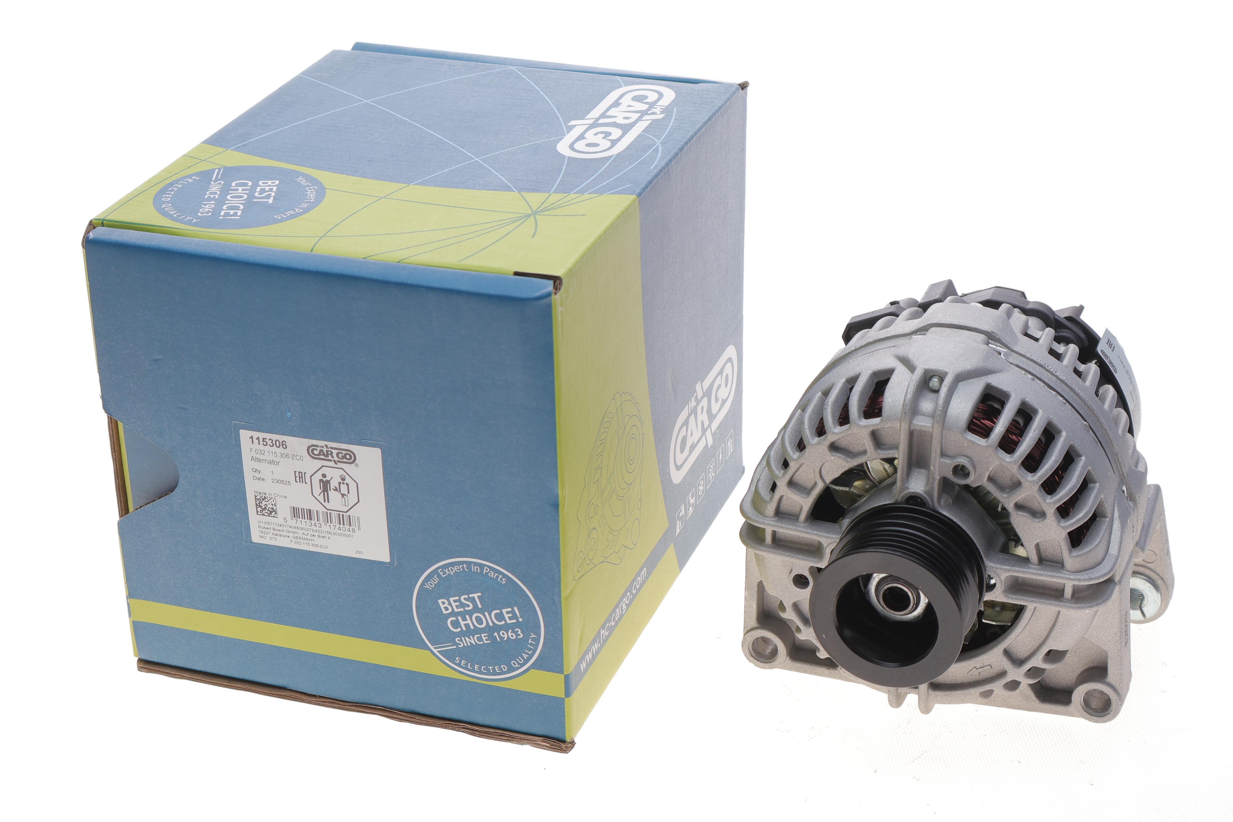 Генератор Opel Astra H/Vectra C/Zafira C 1.6/1.8 05- (14V/120A) = 115306