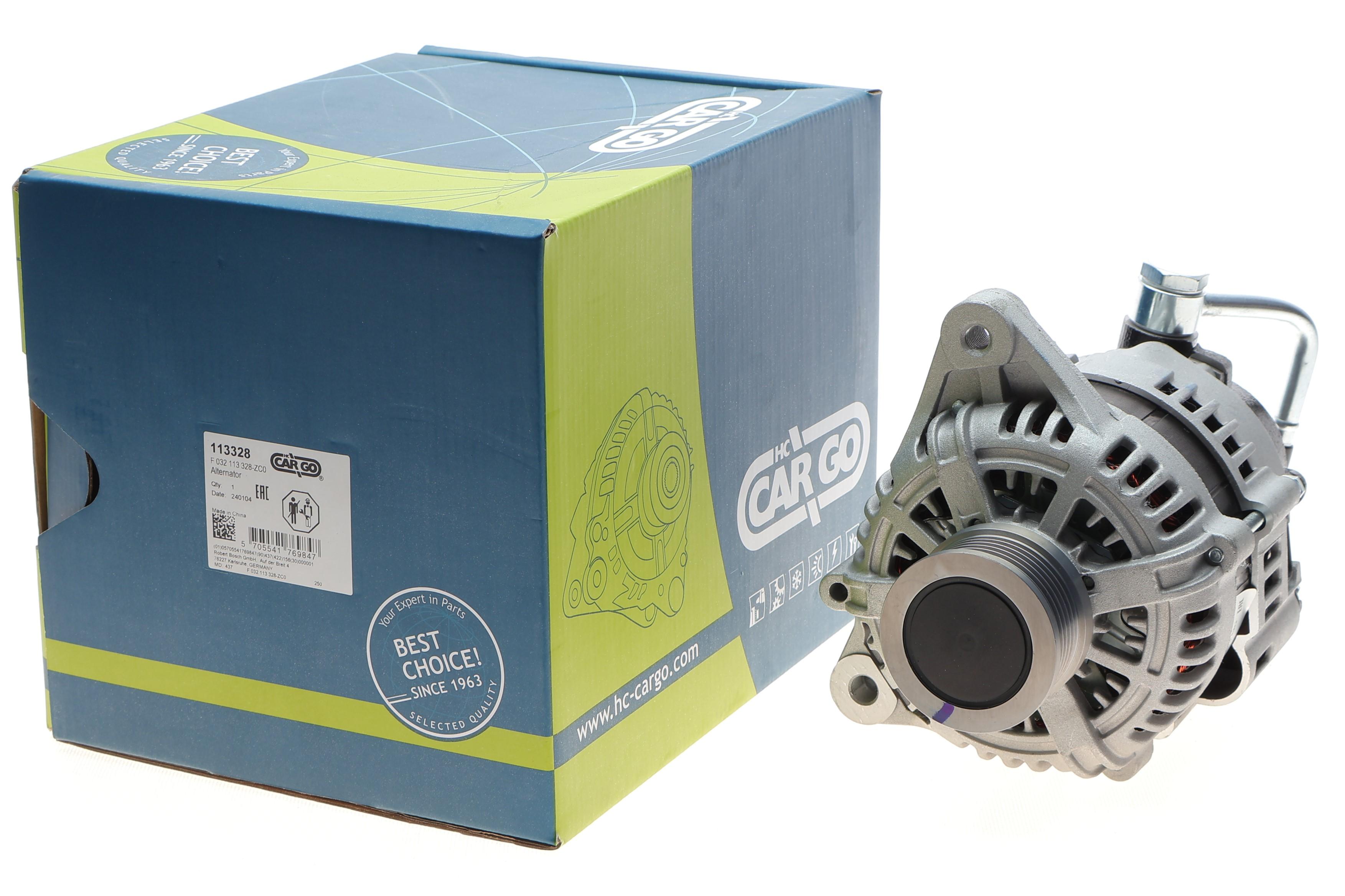 Генератор Hyundai Santa Fe/Tucson/Kia Sportage 2.0/2.2 CRDi 01- (14V/120A) = 113328