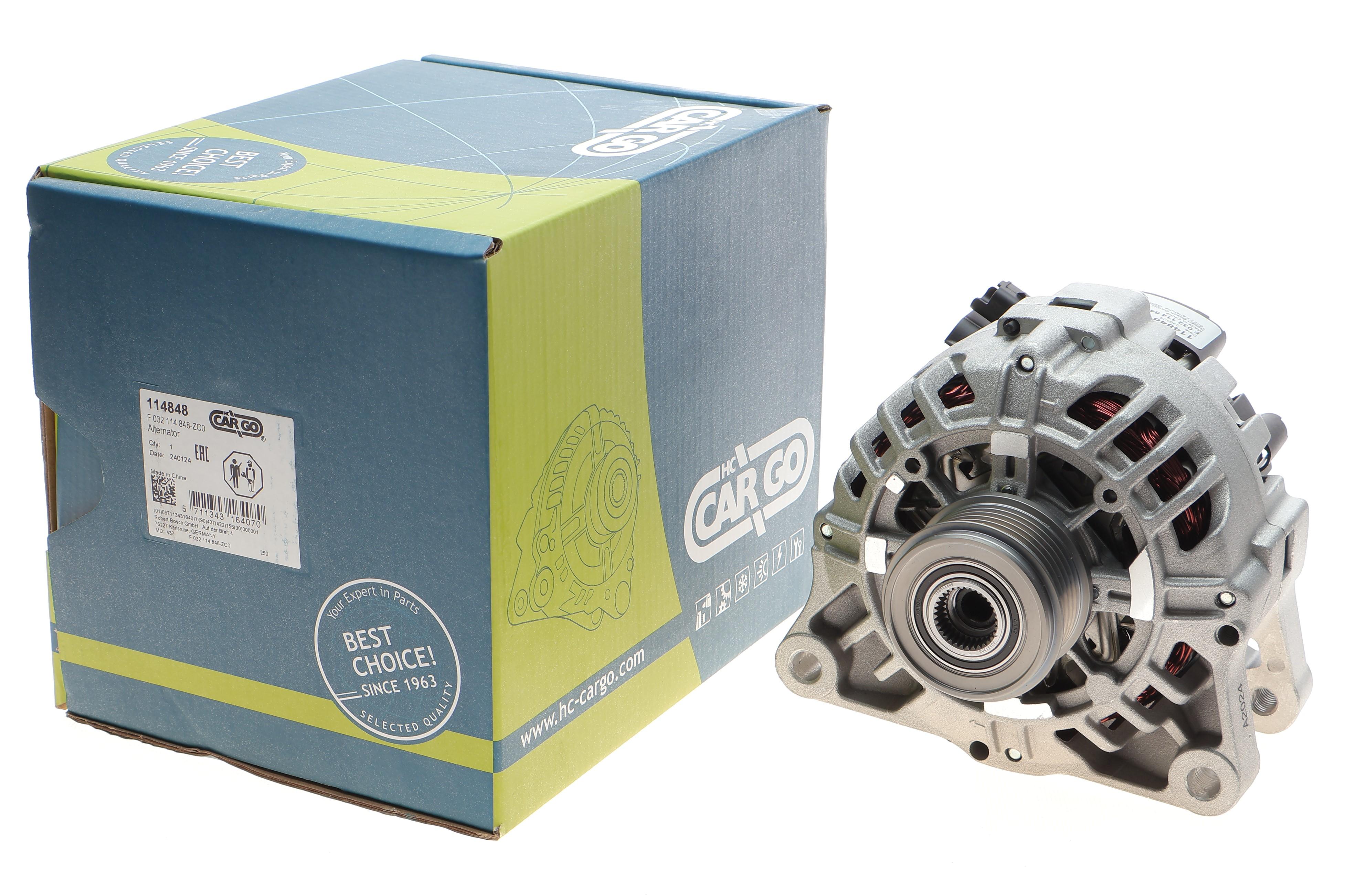 Генератор Citroen Nemo/Peugeot Bipper 1.4 HDi 08- (14V/90A) = 114848