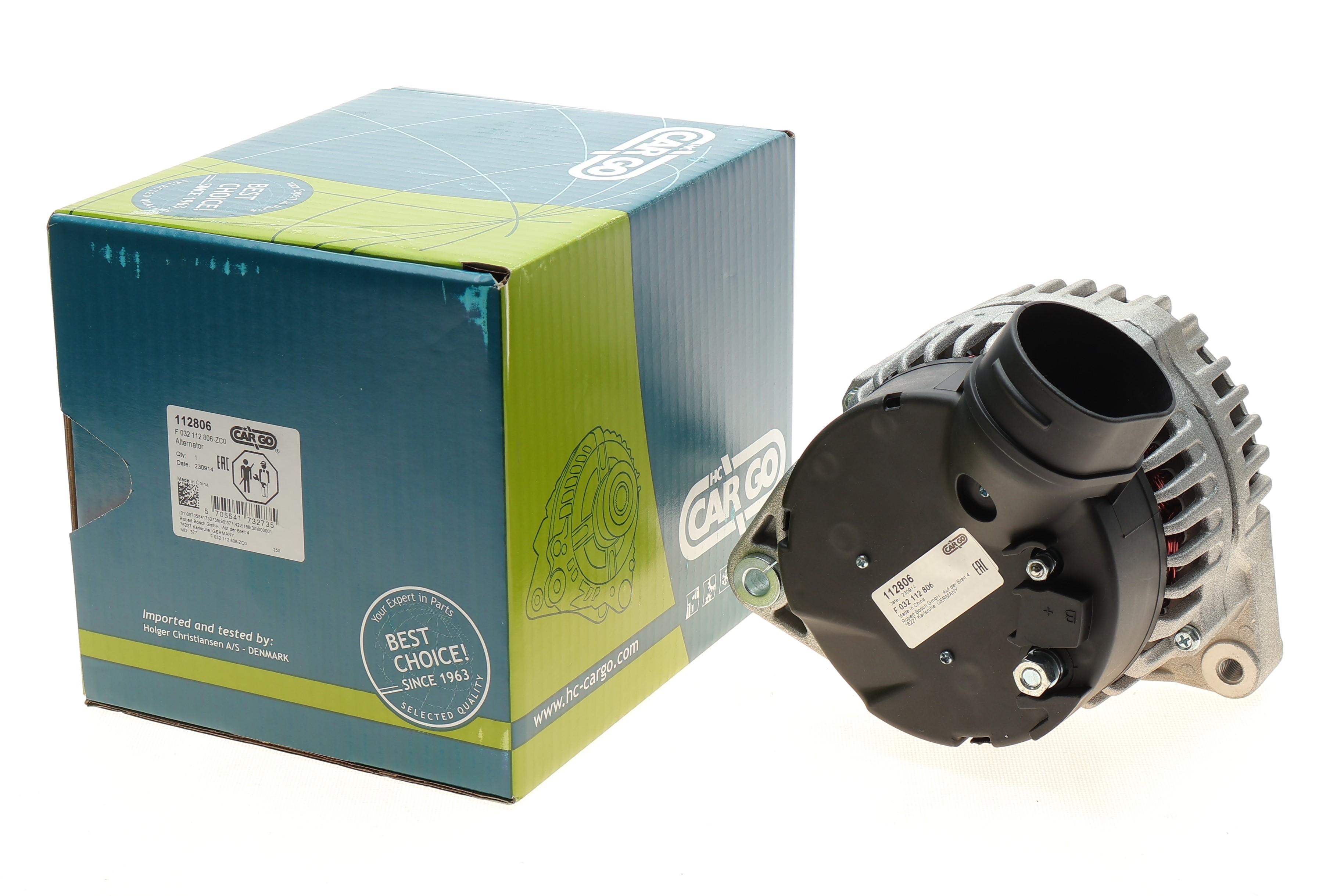 Генератор Audi 100/80/A4/A6/A8/VW Passat 1.9D-4.2 90-05 (14V/120A) = 112806