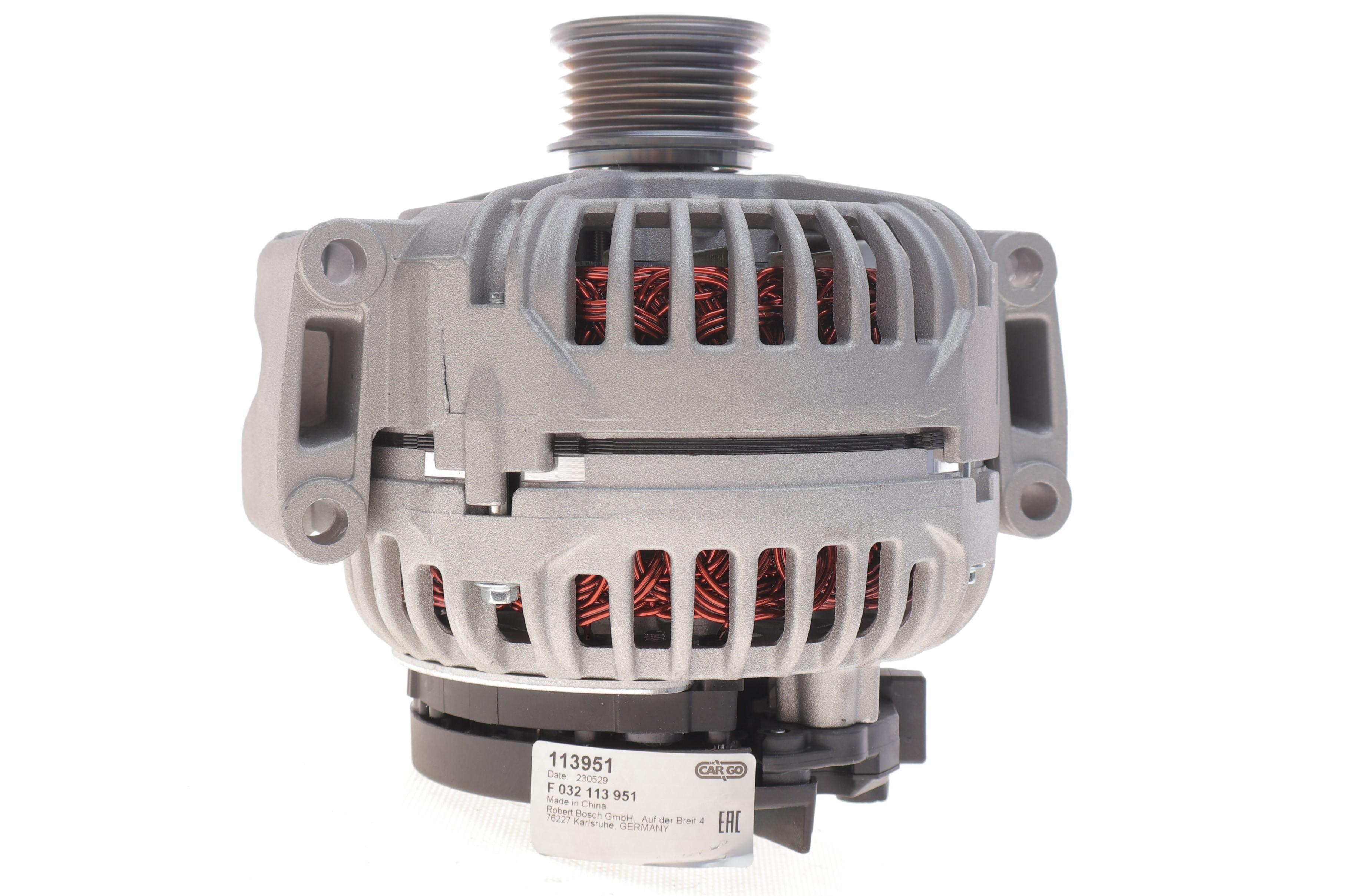 Генератор MB Sprinter 309-316CDI/209-215CDI/509-515CDI/Vito 109CDI-115CDI 05- (12V/200A) = 113951