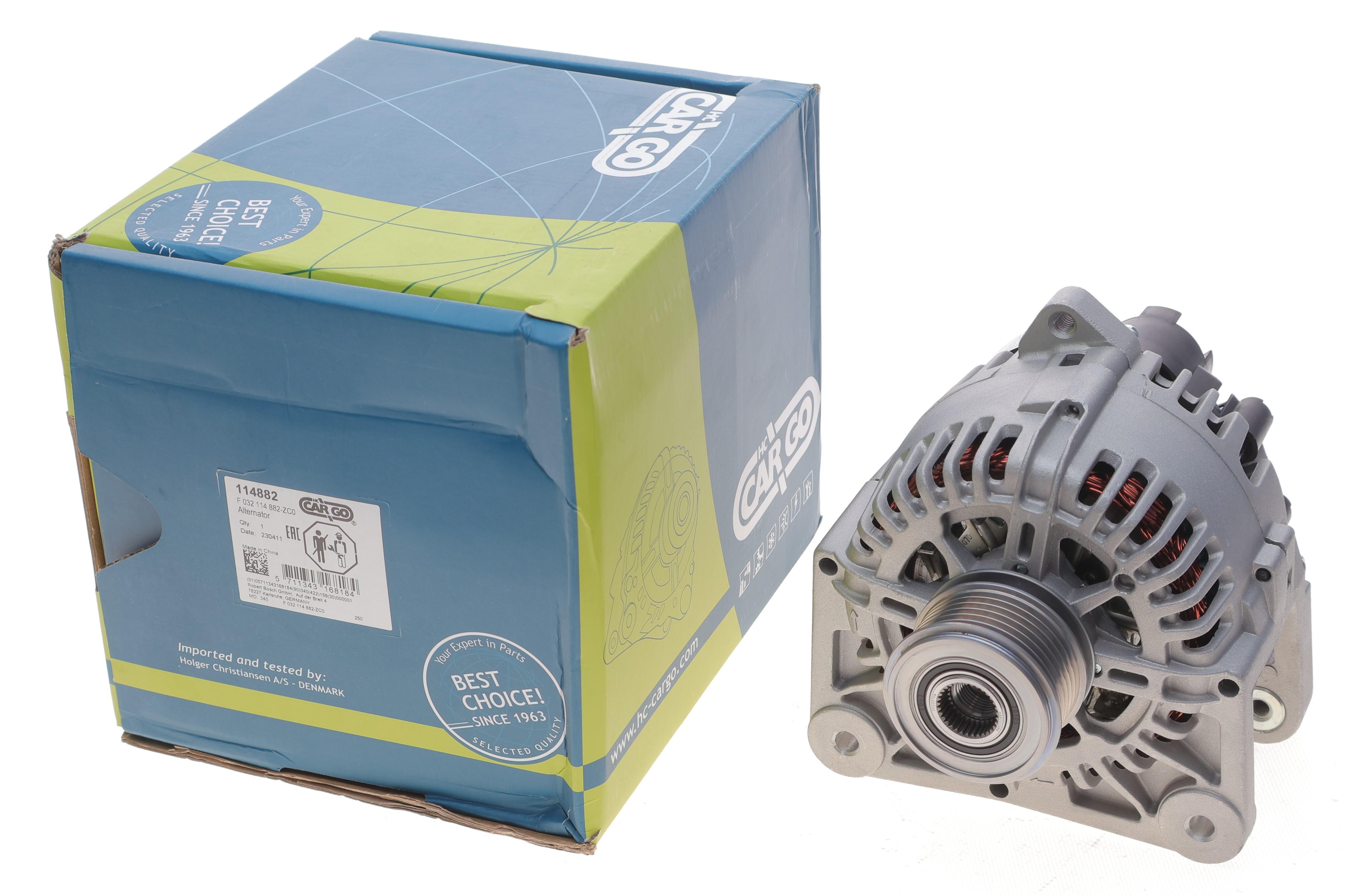 Генератор Renault Kangoo 1.6 16V 08-/Megane II 1.5dCi/1.6 03-10 (14V/110A) = 114882