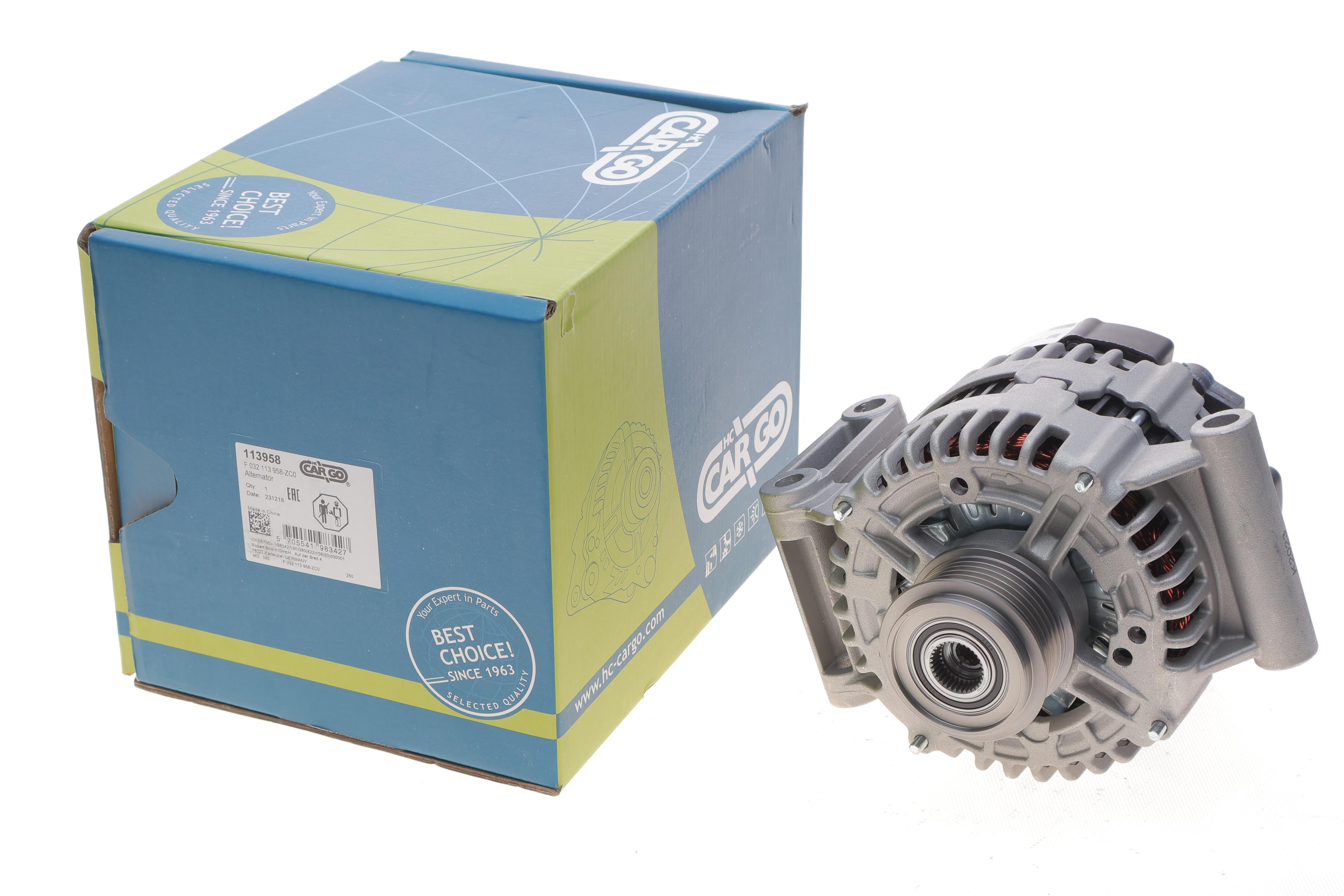 Генератор Citroen Jumper/Fiat Ducato/Ford Transit/Peugeot Boxer 2.2HDi 06- (14V/150A) = 113958