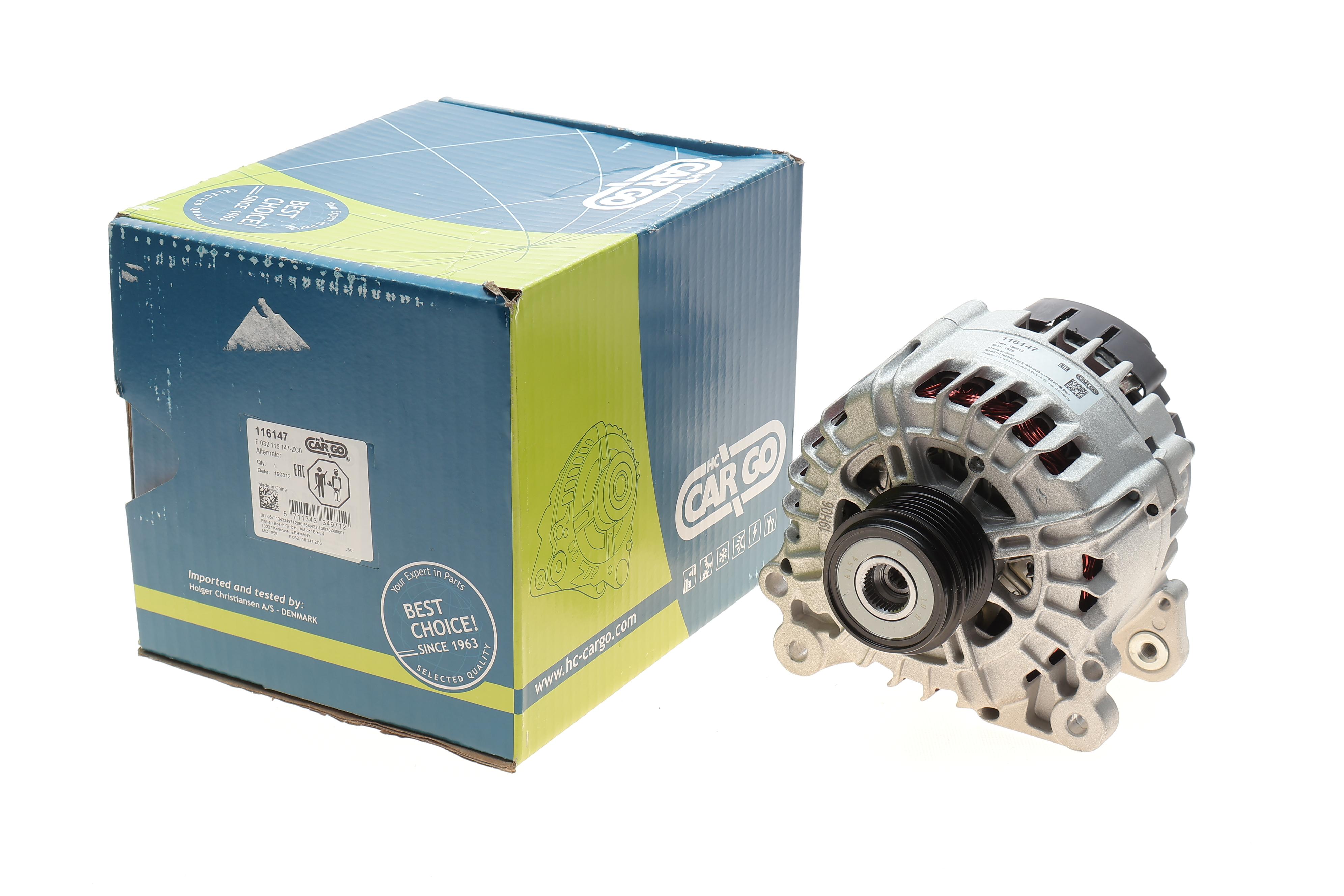 Генератор VW Touareg 3.0 V6 TDI 10-18 = 116147