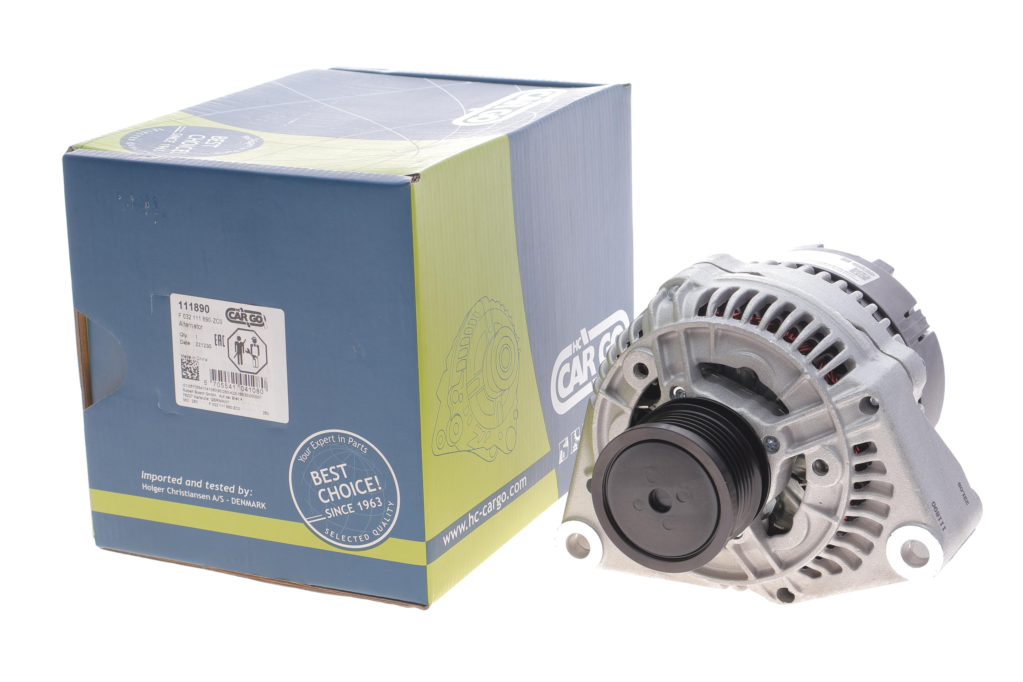 Генератор MB Sprinter 2.3-2.9TDI/Vario 2.9 (90A) = 111890