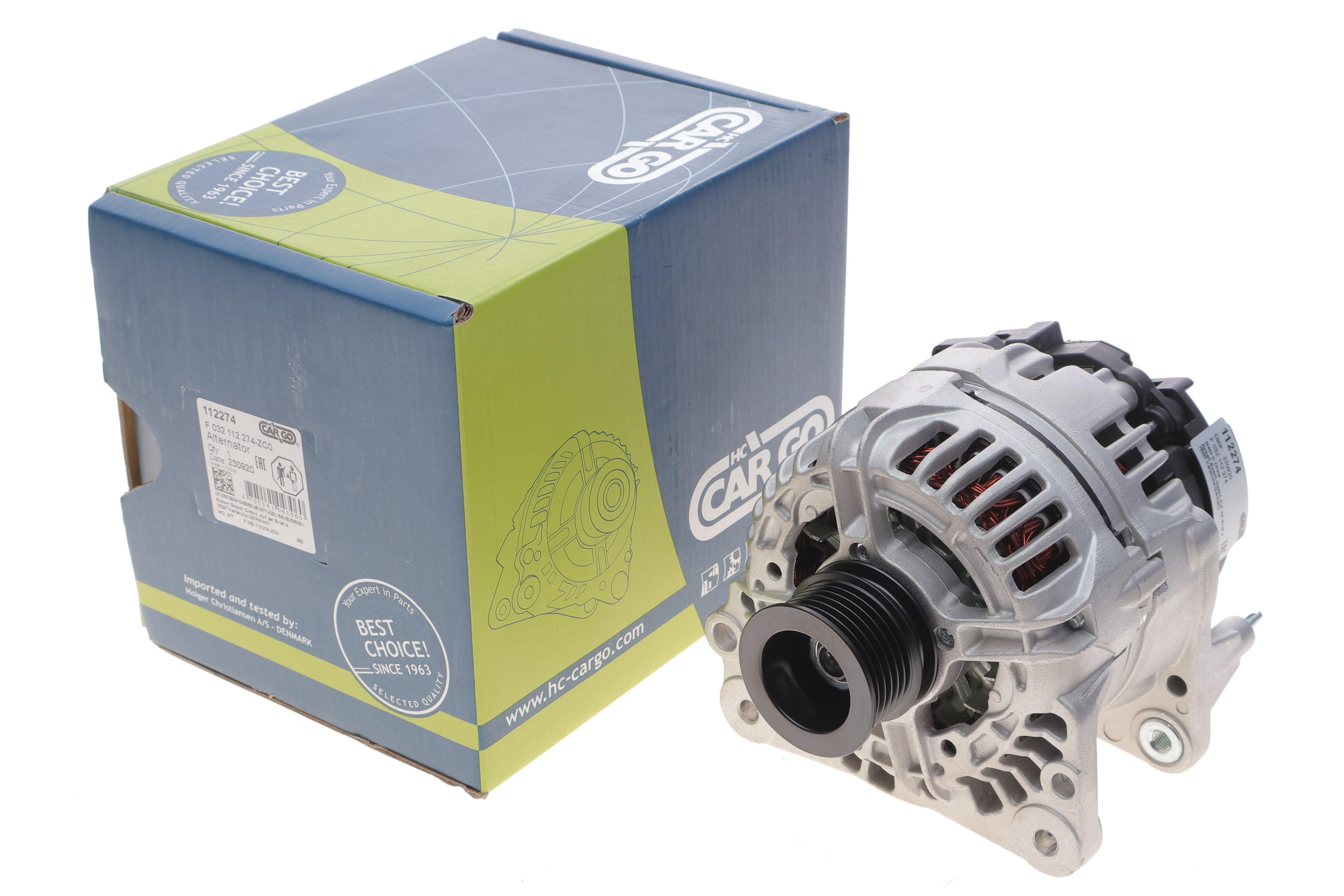 Генератор VW Caddy 1.4 95-04/Golf 1.4-1, 6/1.9 TDI 00-01/T4 2.0 90-03 (14V/90A) = 112274