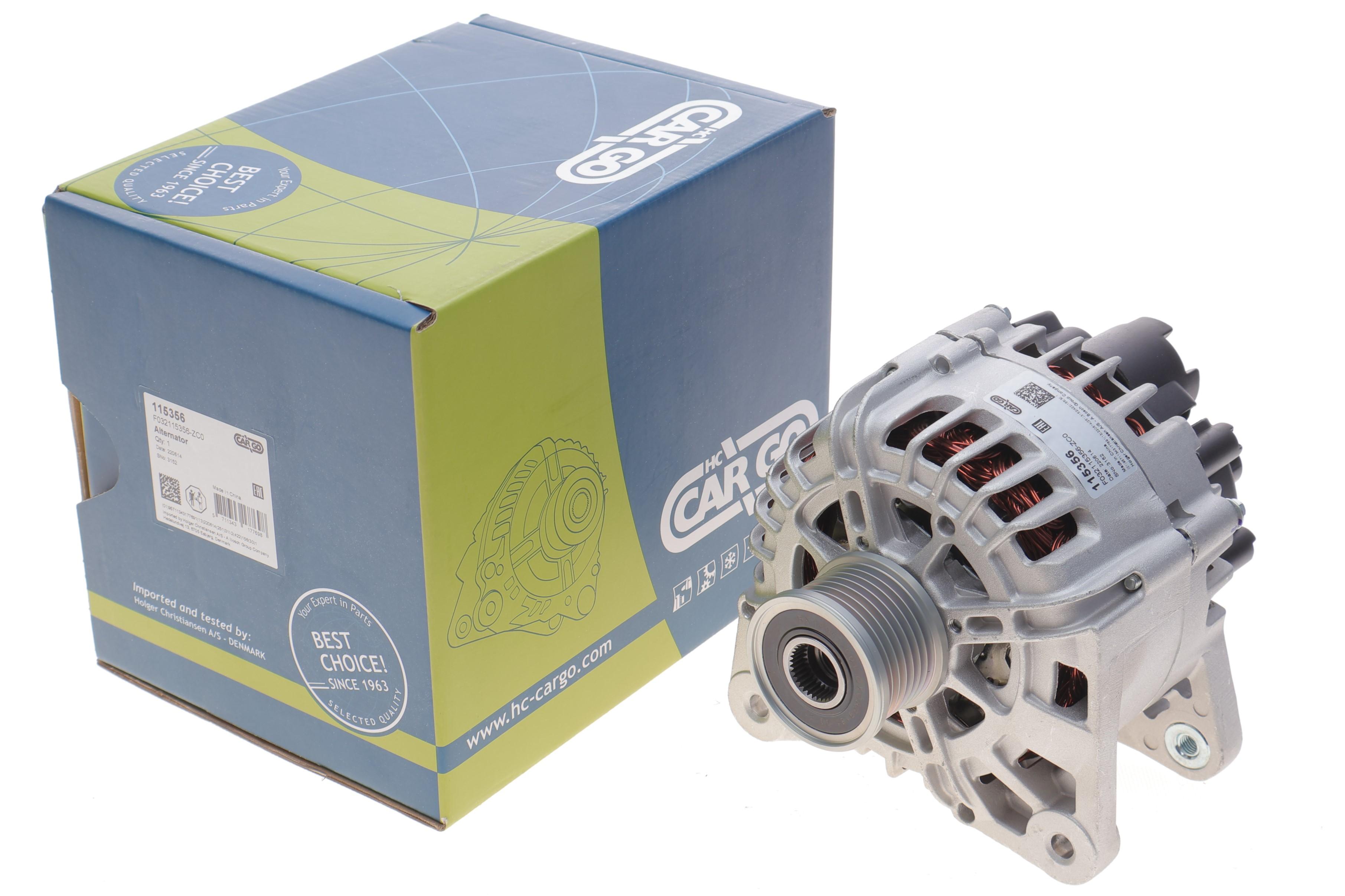 Генератор Renault Kangoo 1.2 TCe 13-/Master 2.3 dCi 10- (14V/150A) = 115356