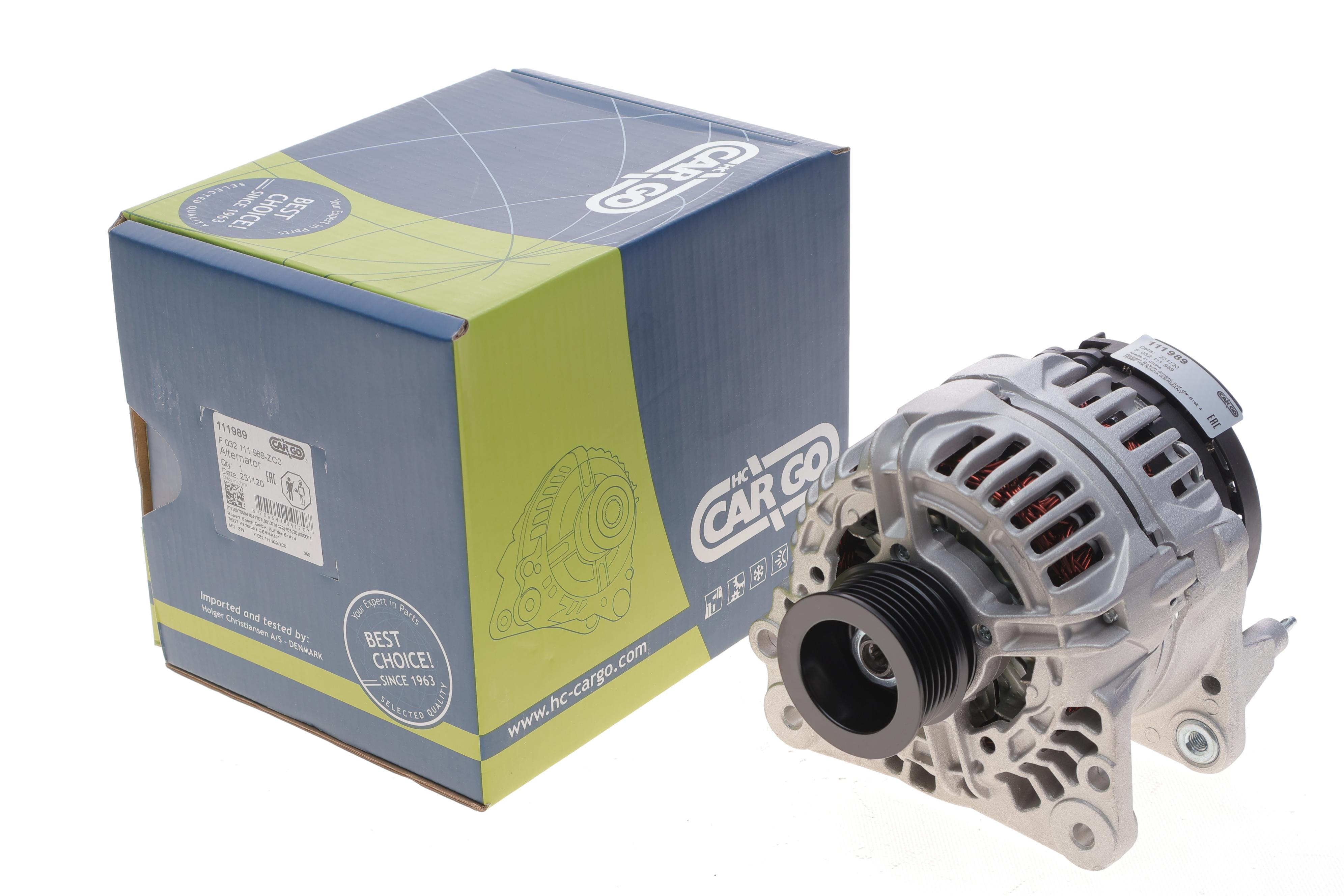 Генератор Audi A2/A3/Skoda Fabia/Octavia/VW Caddy/Golf 1.4-2.0 96-12 (14V/90A) = 111989