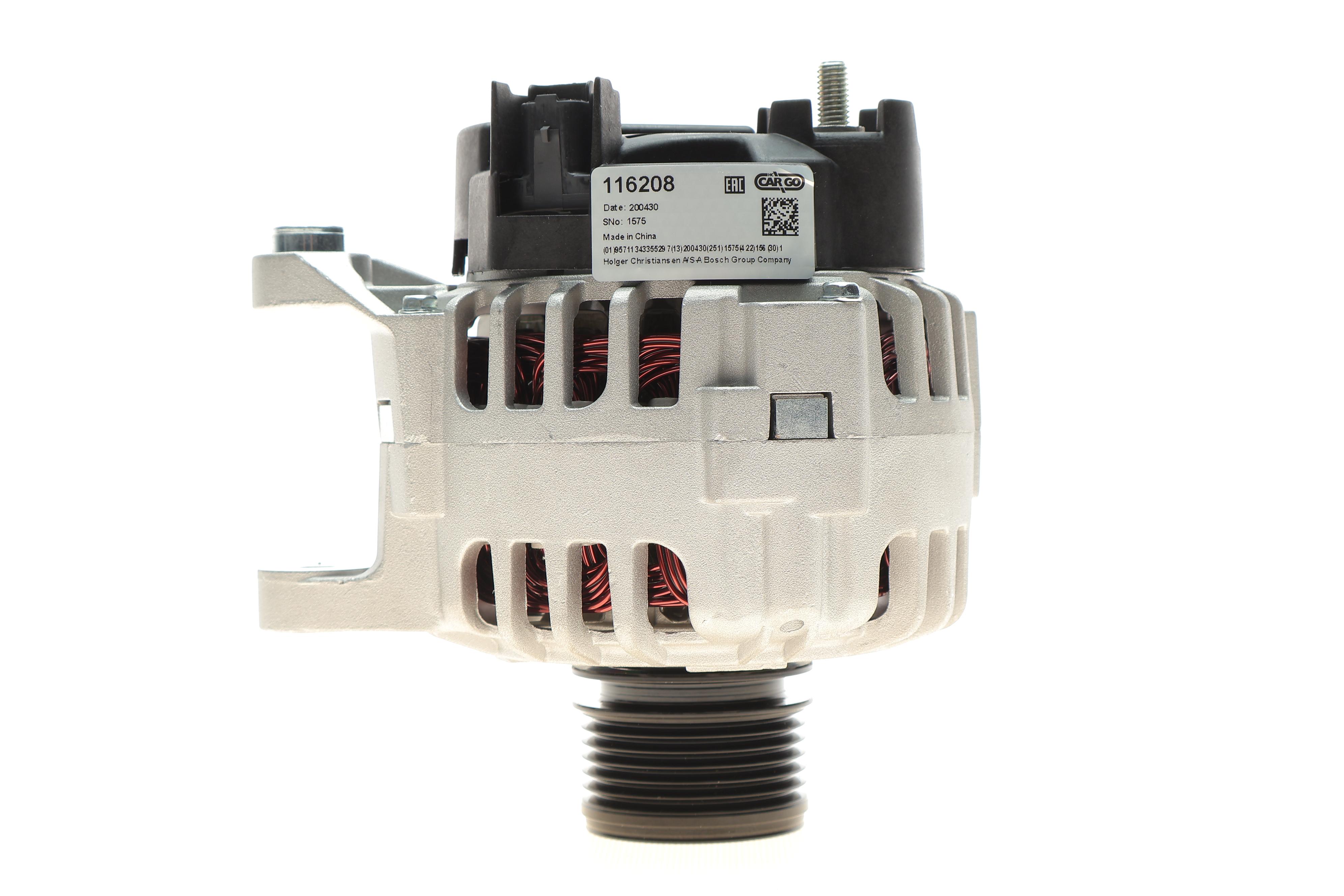 Генератор Dacia Duster/Logan/Sandero 1.6 16V 06- (14V/90A) (K4M) = 116208