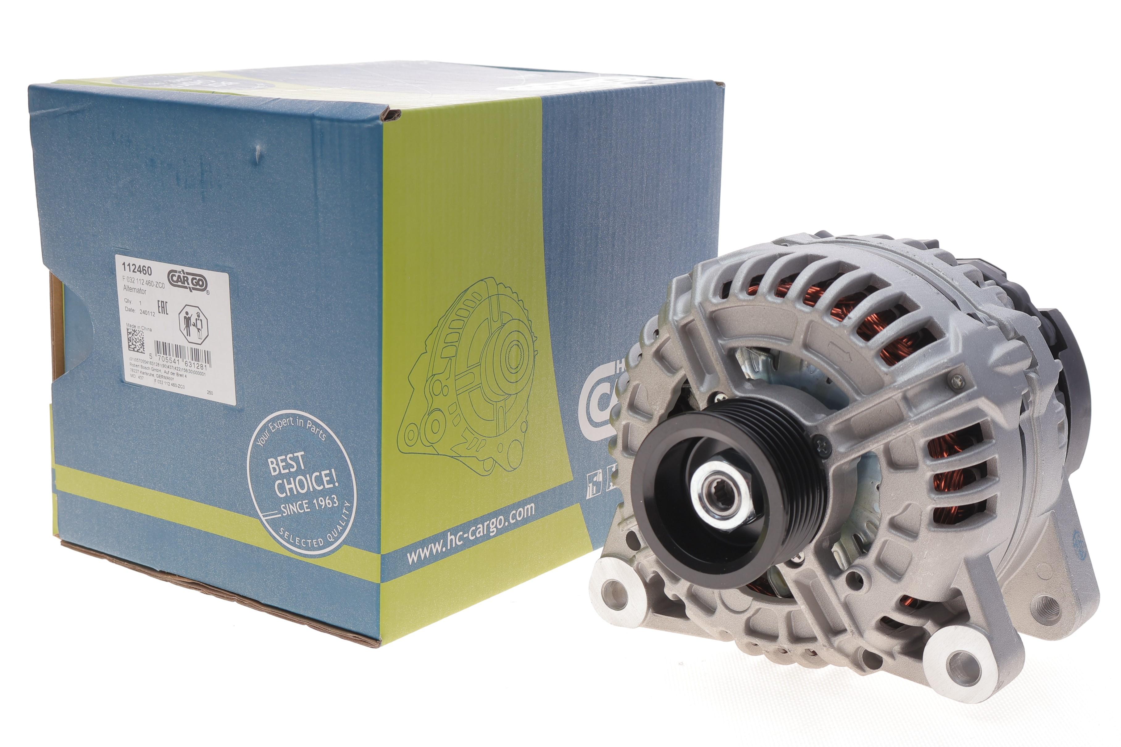 Генератор Citroen Berlingo 2.0 HDI 99-11(14V/150A) = 112460