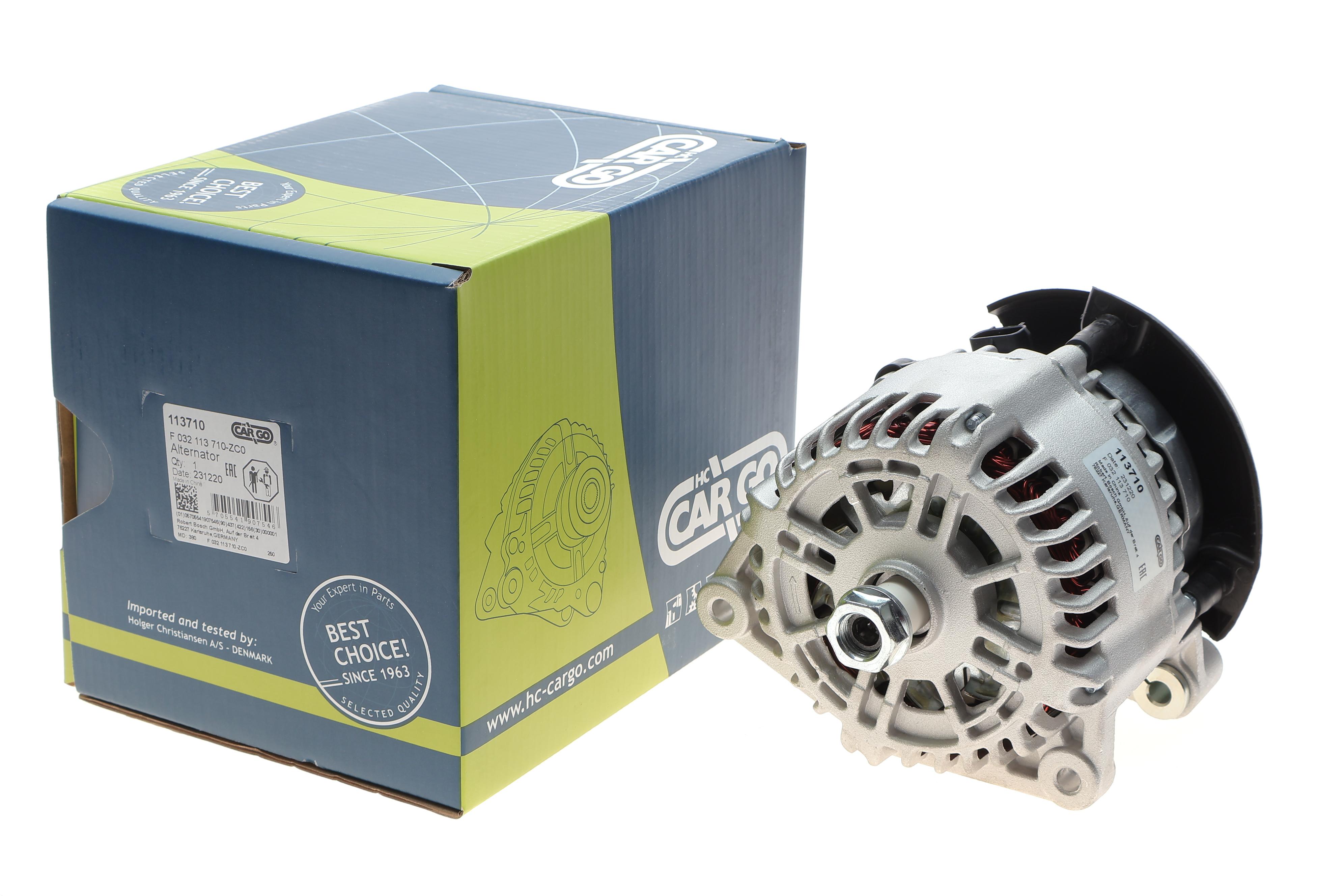 Генератор Ford Transit 1.8 TDCi 02-13 (14V/125A) = 113710