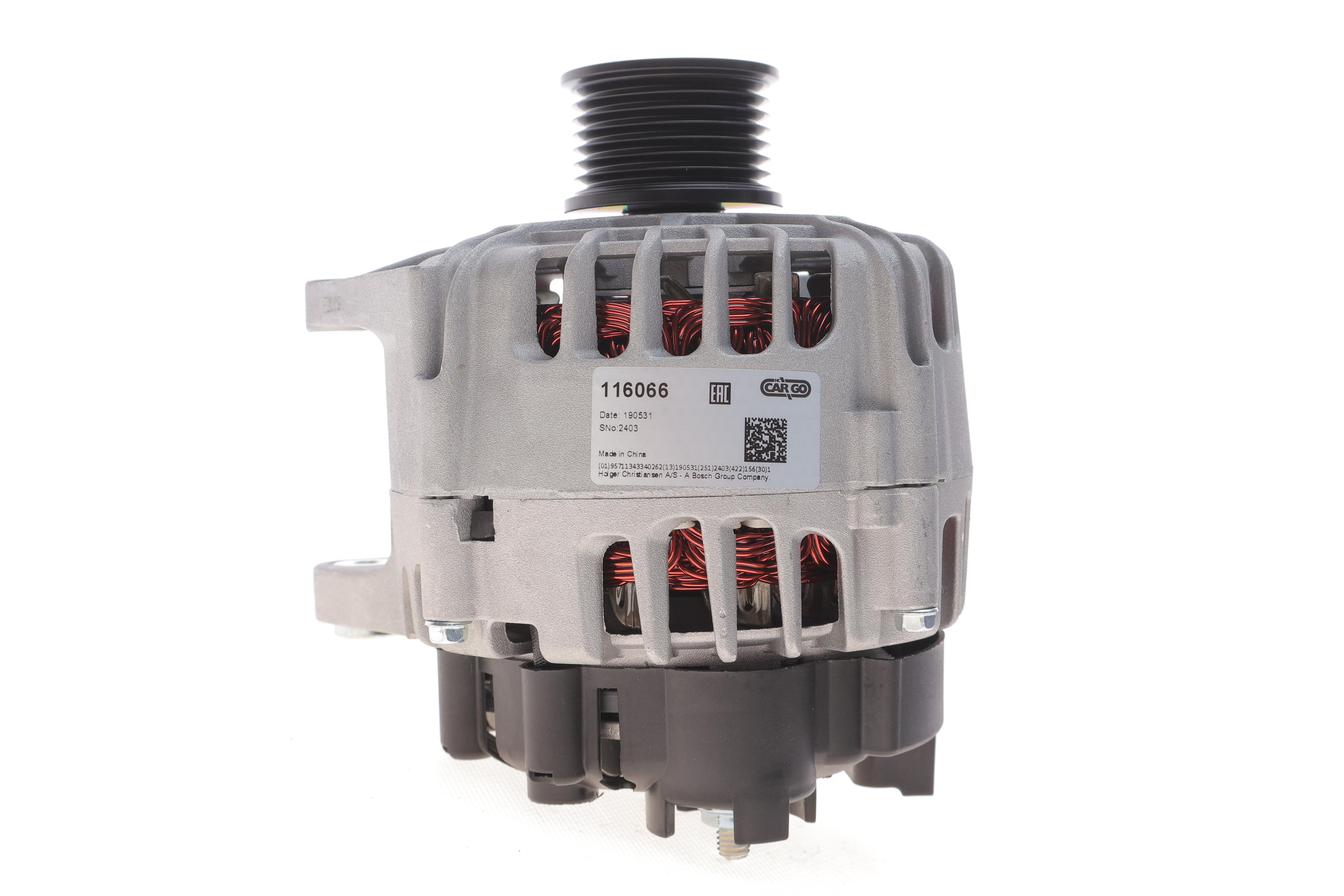 Генератор Renault Megane III/Scenic III 1.9 dCi/2.0 TCe 08-16 (14V/120A) (F9Q/F4R) = 116066