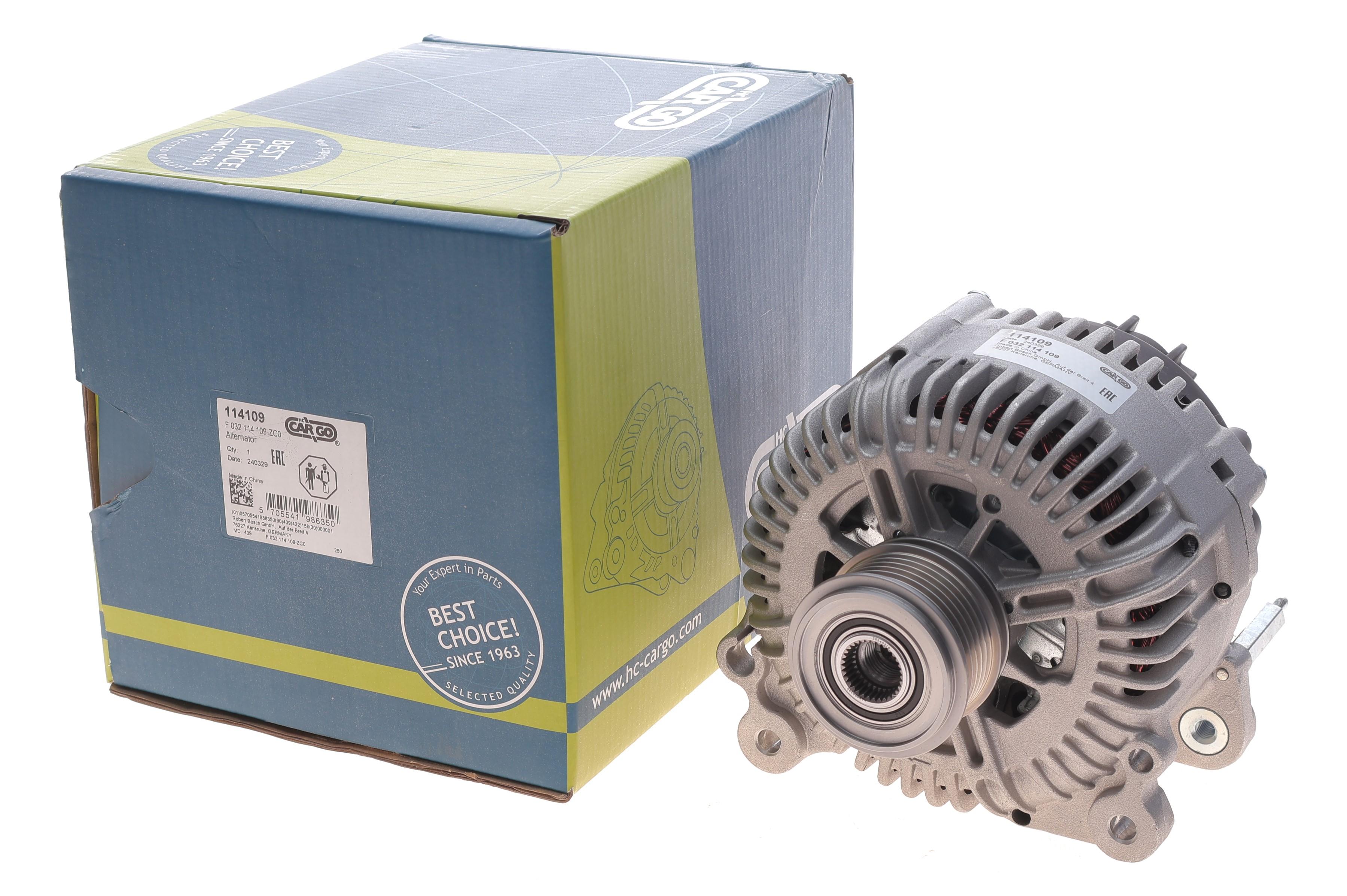 Генератор VW Caddy IV 1.6/2.0 TDI 15-20/Crafter 2.0/2.5 TDI 06-16/T5 1.9/2.0 TDI 04-15 (14V/180A) =