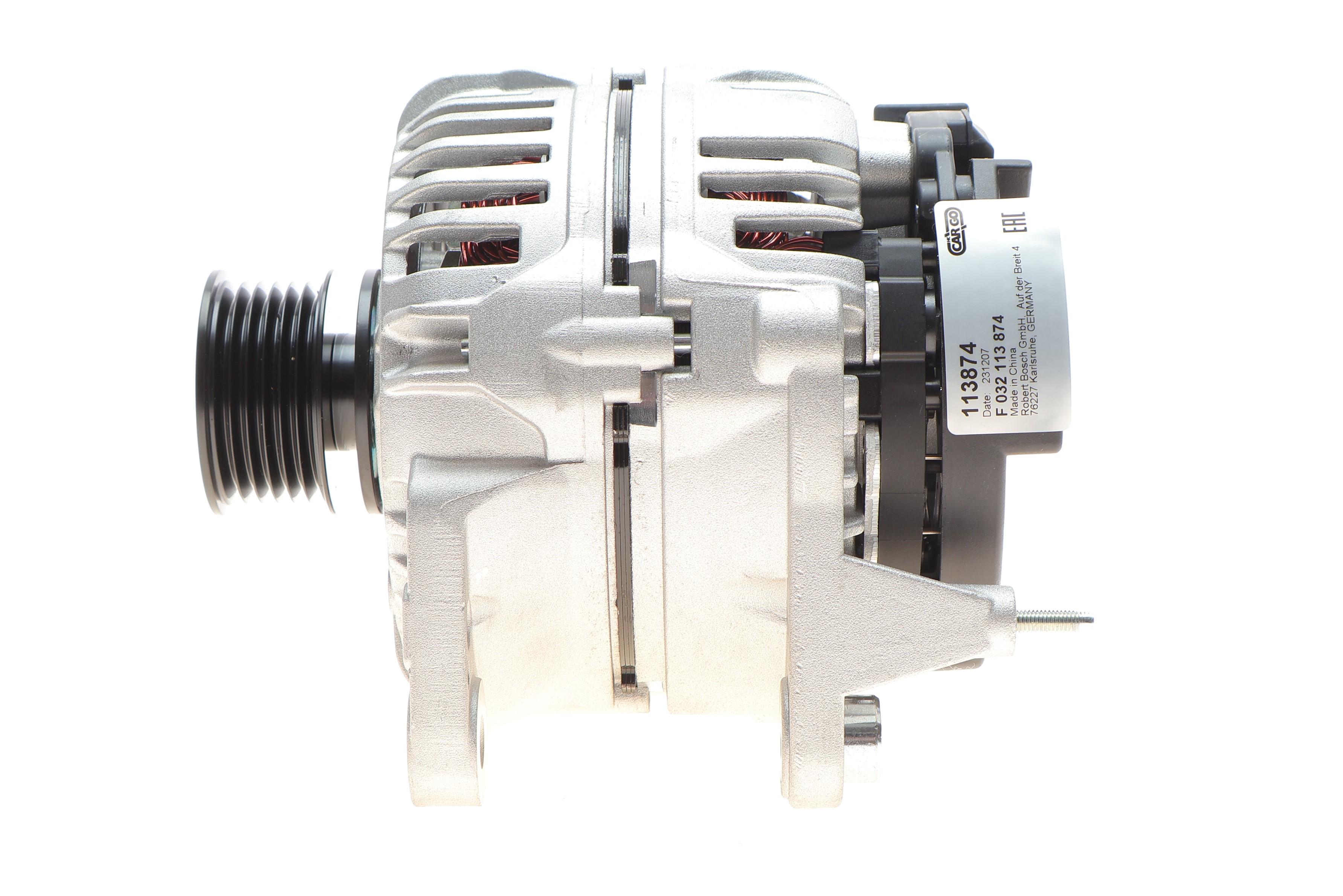 Генератор Skoda Fabia/Octavia/Roomster/VW Caddy/Golf/Polo 1.4/2.0FSI/1.9-2.0 TDI 04-14 (14V/110A) = 113874