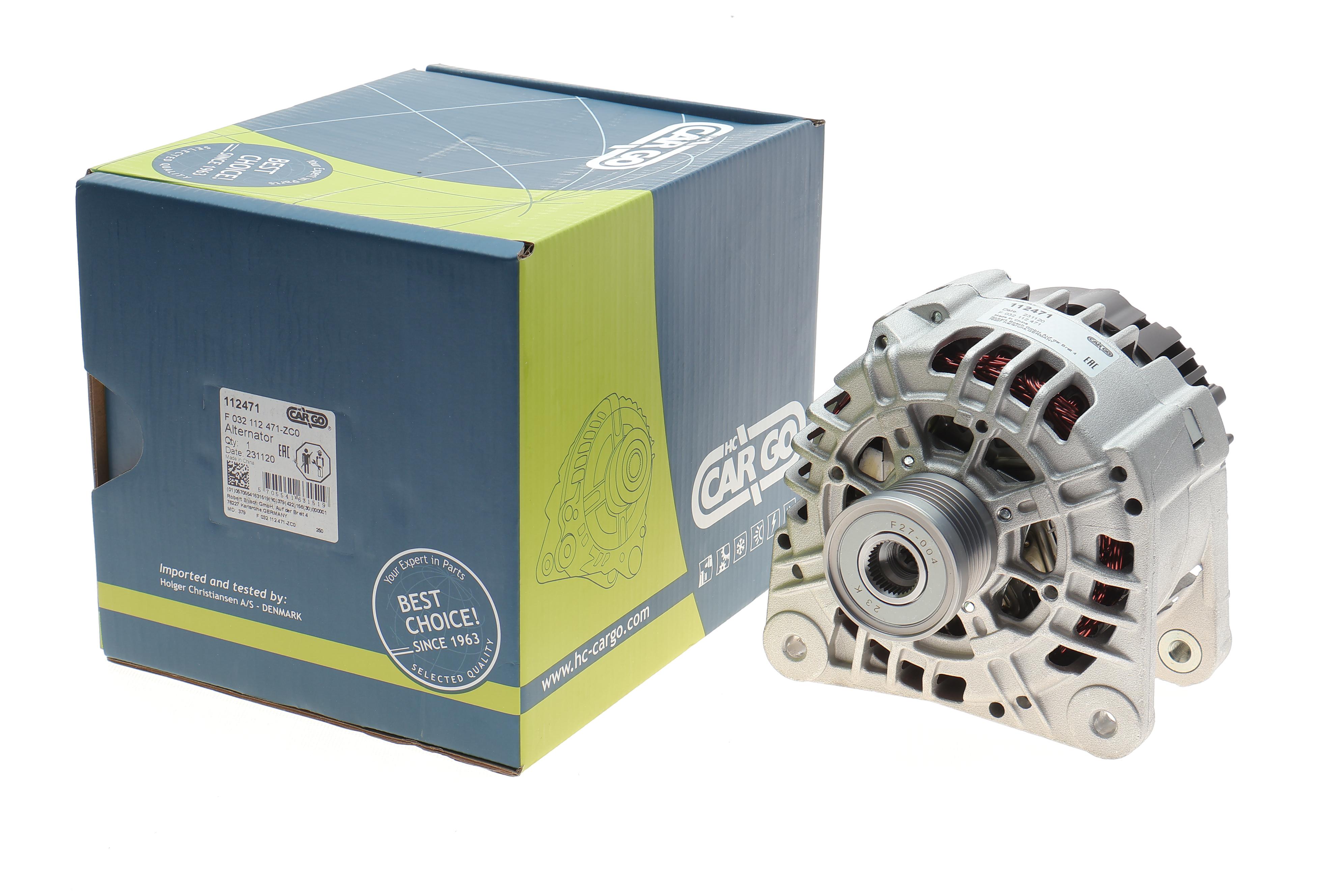 Генератор Renault Trafic II 1.9/2.5dCi/Master II 1.9/2.2/2.5dCi 01- (14V/125A) = 112471