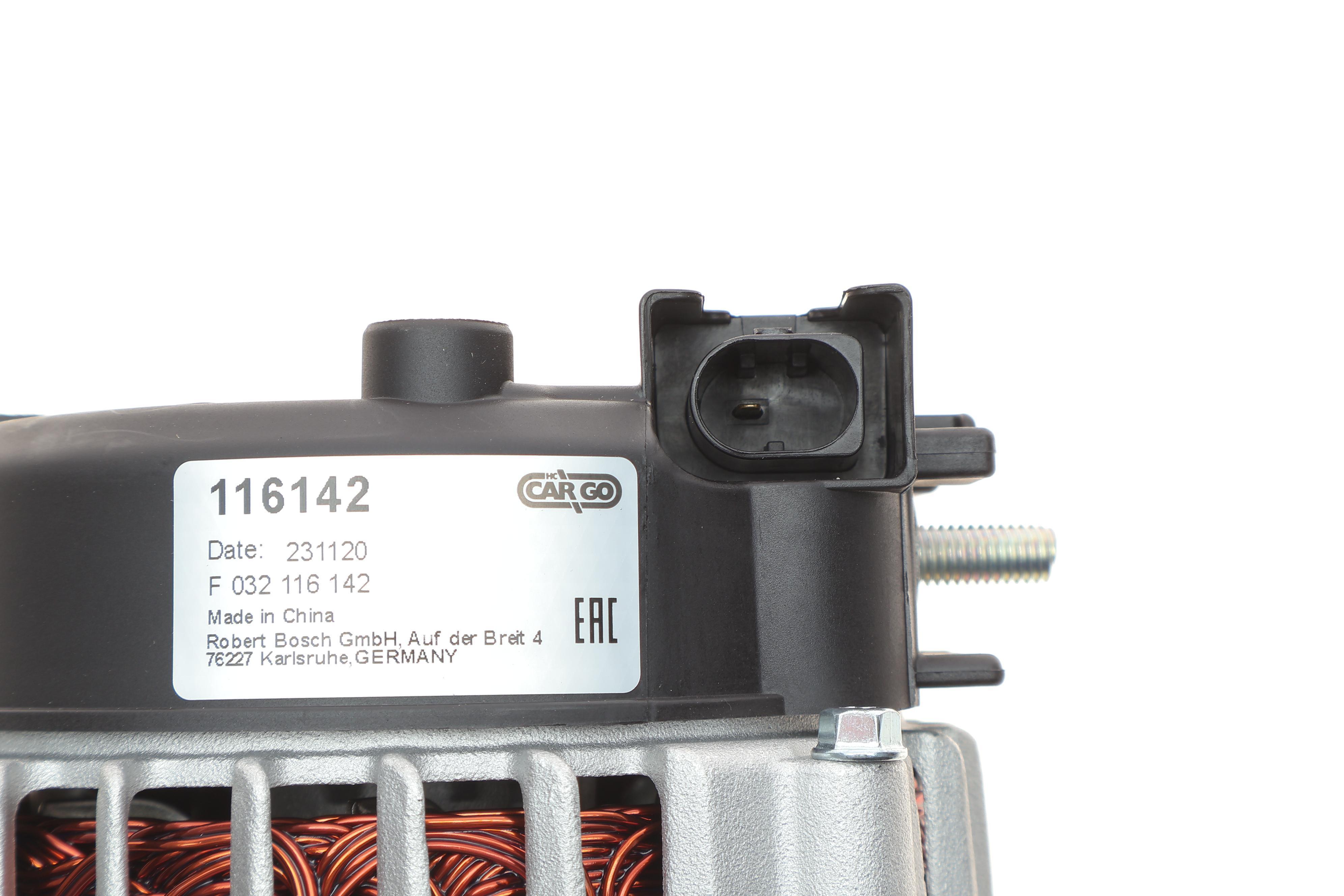 Генератор MB Sprinter (W906/W907) 2.2 CDI OM651 06- (14V/200A) = 116142