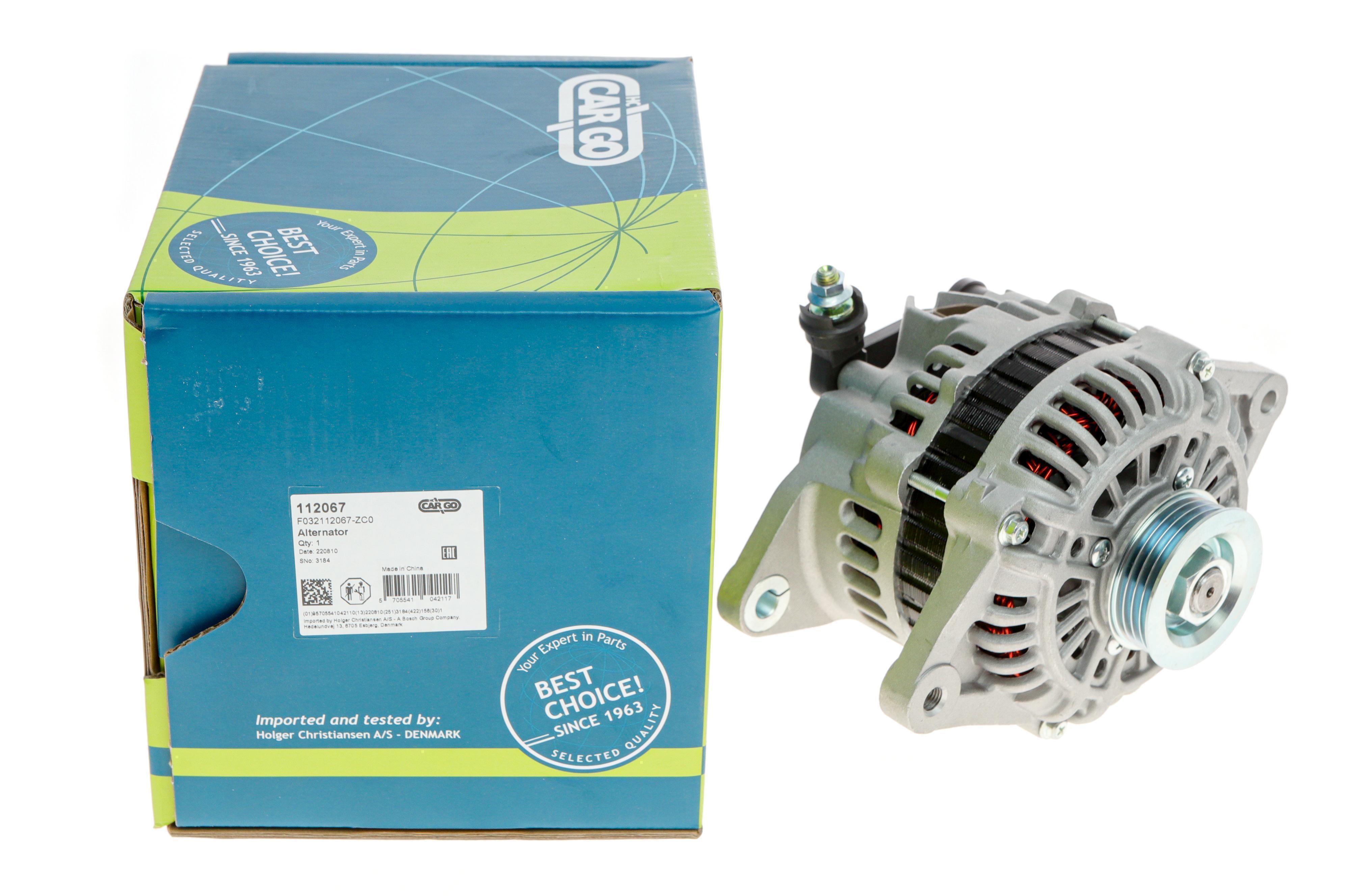 Генератор Mazda 323F/S 1.6-2.0 98-04/626 1.8-2.2 97-04 (14V/80A) = 112067