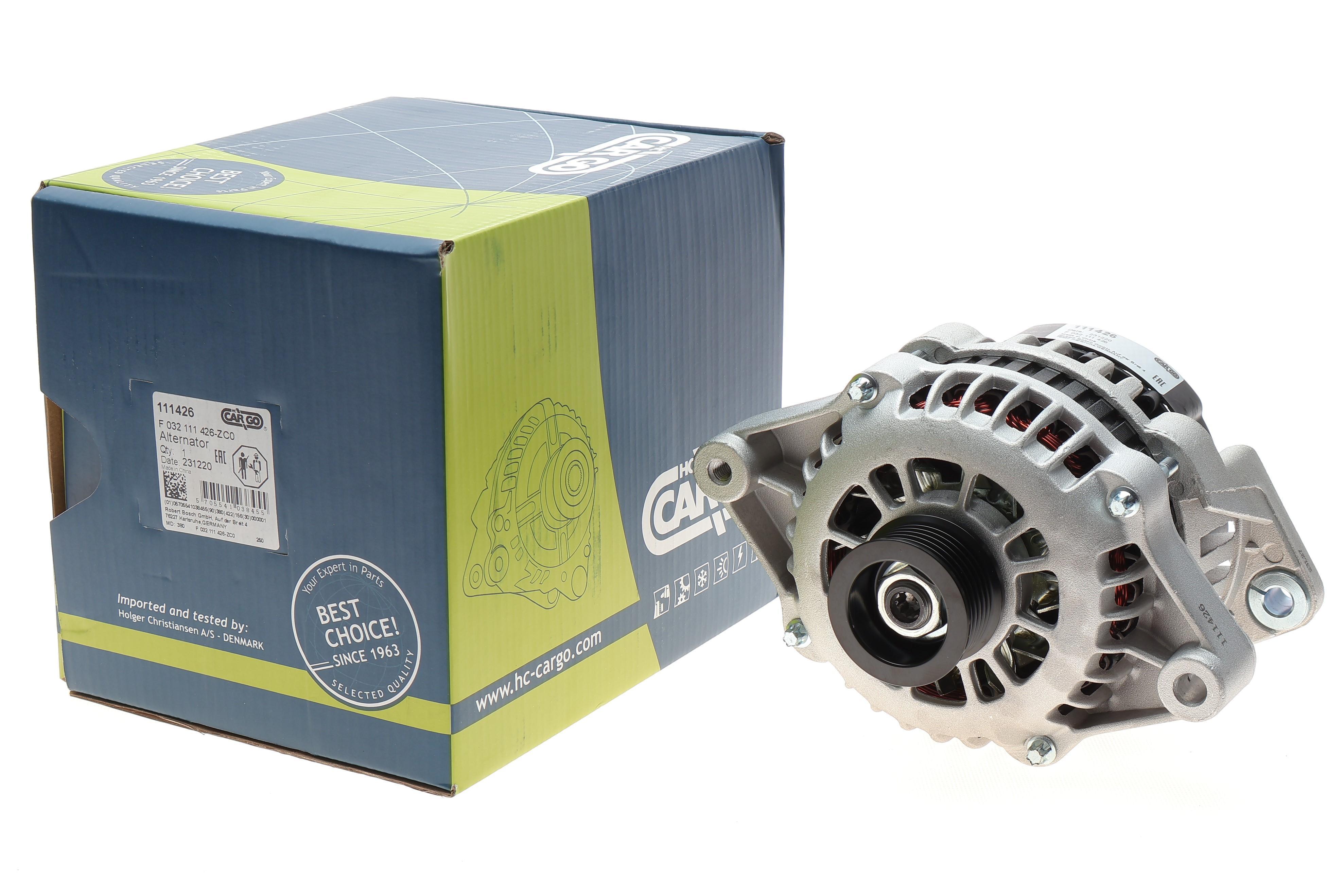 Генератор Opel Vectra B 1.6-2.0i 95-03 (14V/100A) = 111426