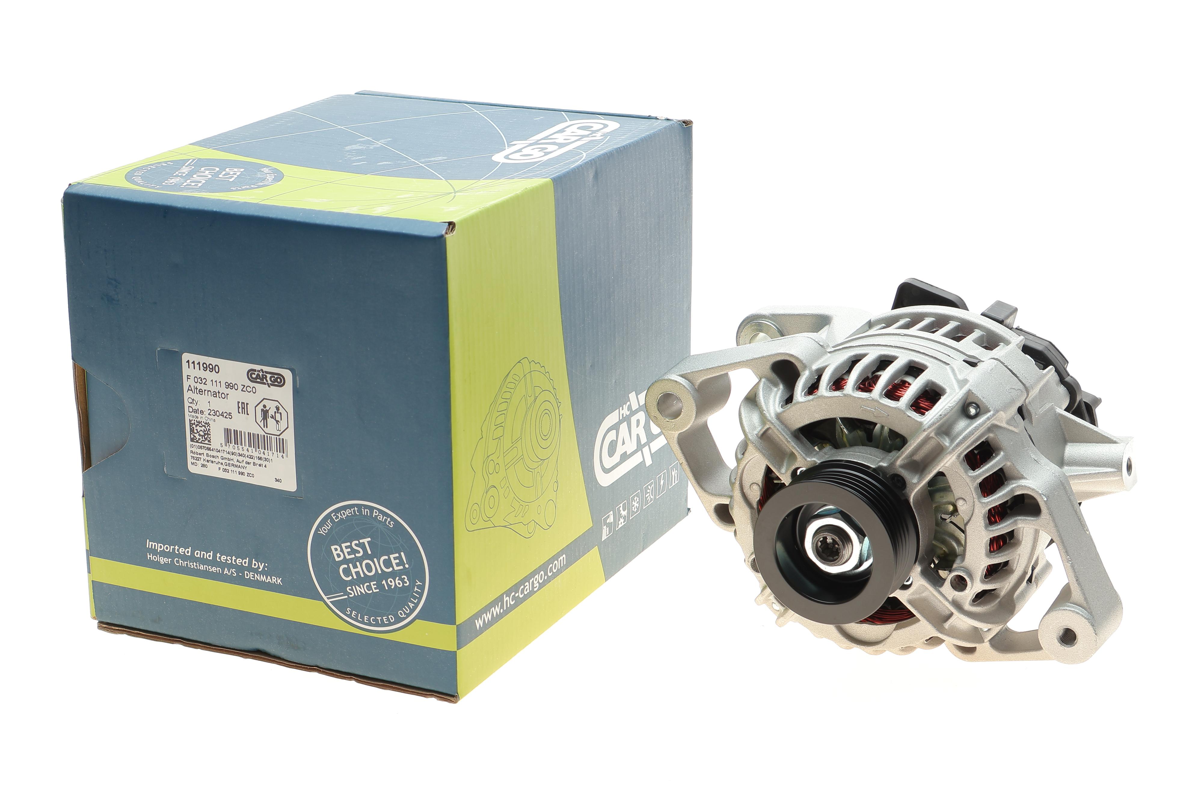 Генератор Opel Astra G/Combo 1.4-2.0 98- (14V/70A) = 111990