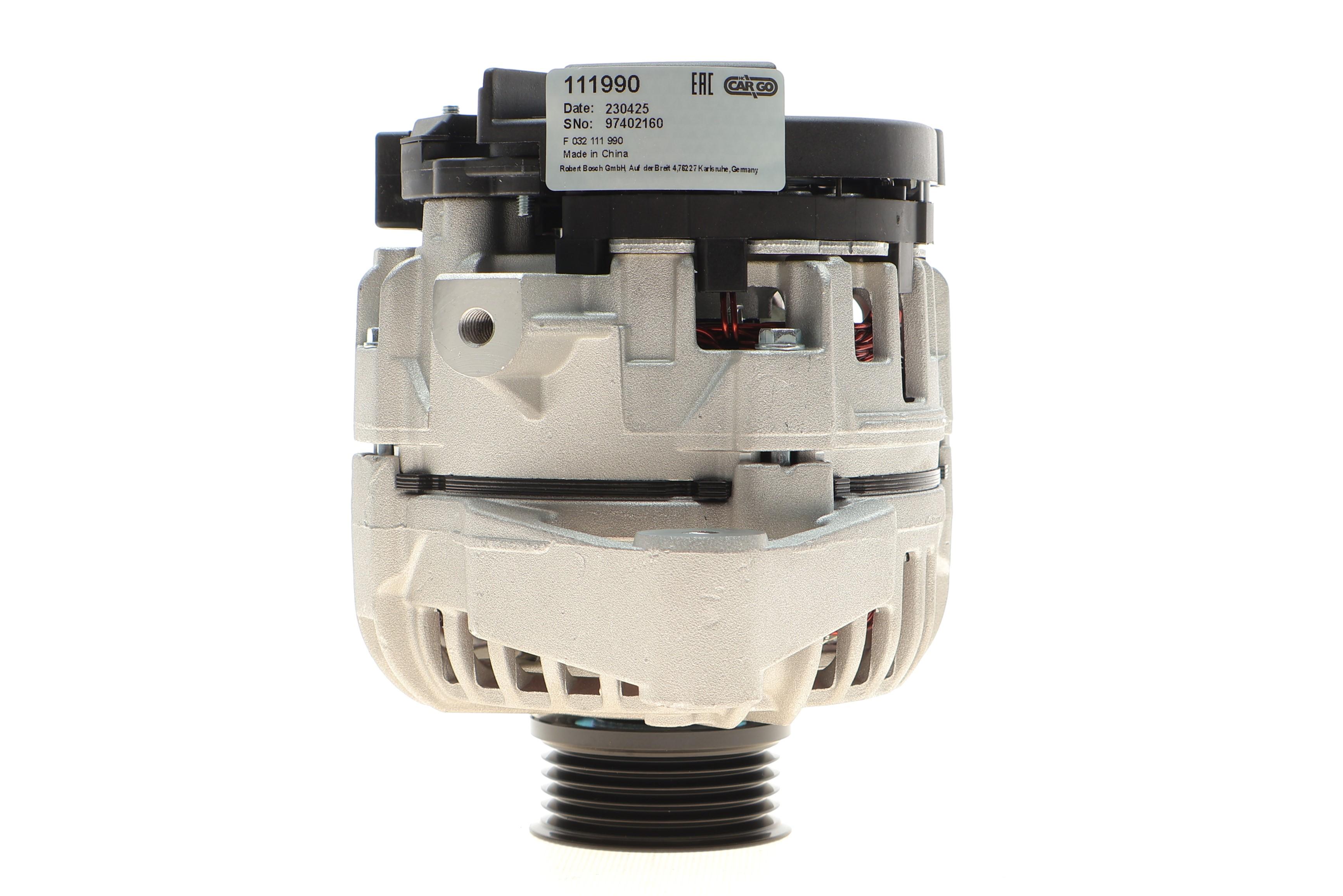 Генератор Opel Astra G/Combo 1.4-2.0 98- (14V/70A) = 111990